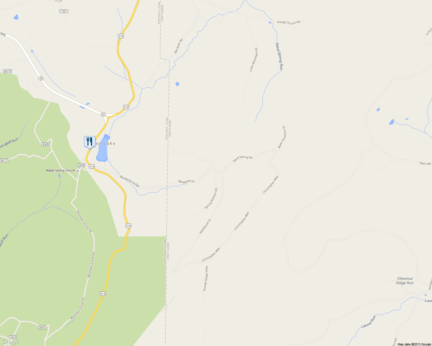 map of restaurants, bars, coffee shops, grocery stores, and more near 530 Timber Falls Road in Oakland