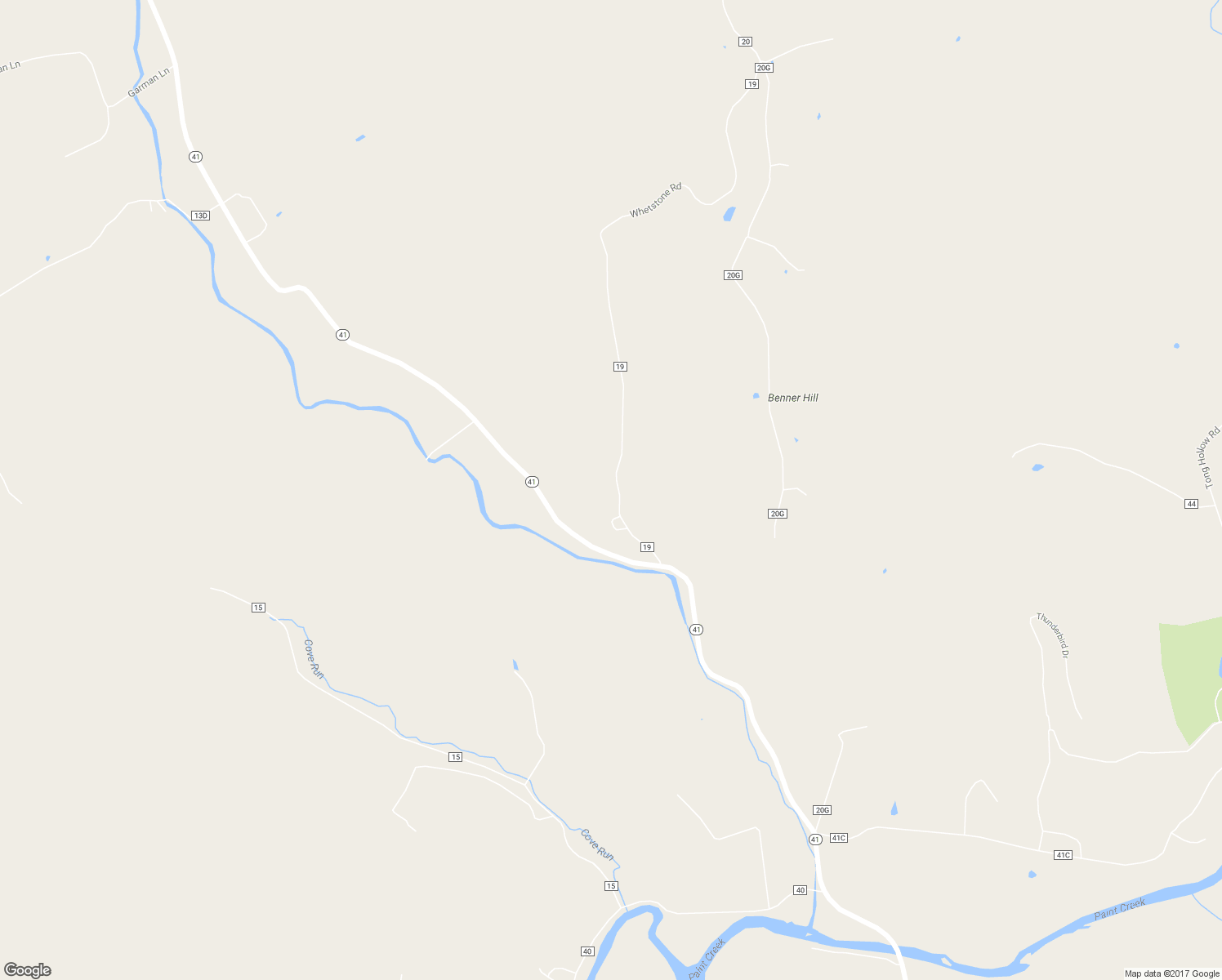 map of restaurants, bars, coffee shops, grocery stores, and more near 265 Whetstone Road in Bainbridge