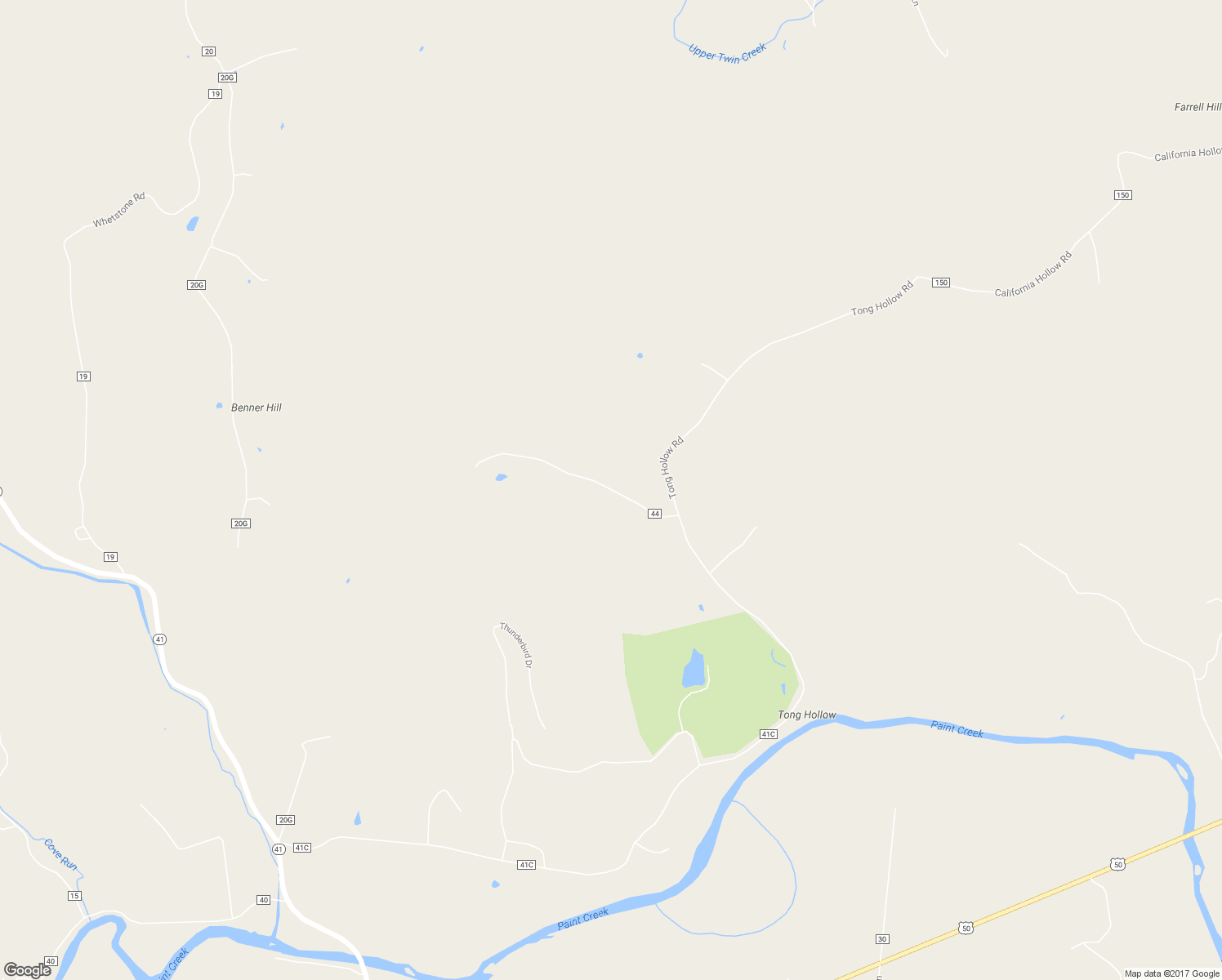 map of restaurants, bars, coffee shops, grocery stores, and more near 266 Penwell Hollow Road in Bainbridge