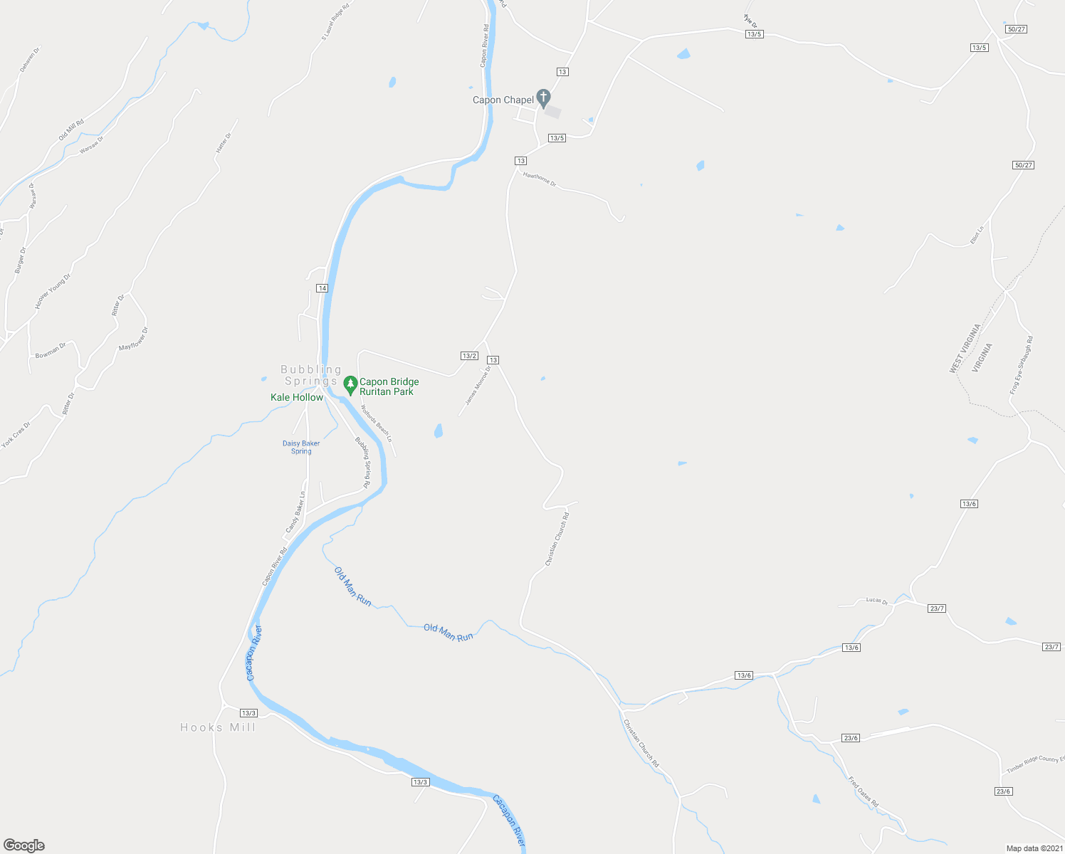 map of restaurants, bars, coffee shops, grocery stores, and more near 3247 Christian Church Road in High View