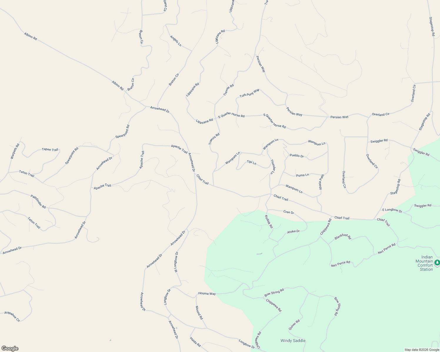 map of restaurants, bars, coffee shops, grocery stores, and more near 46 Wampum Lane in Jefferson