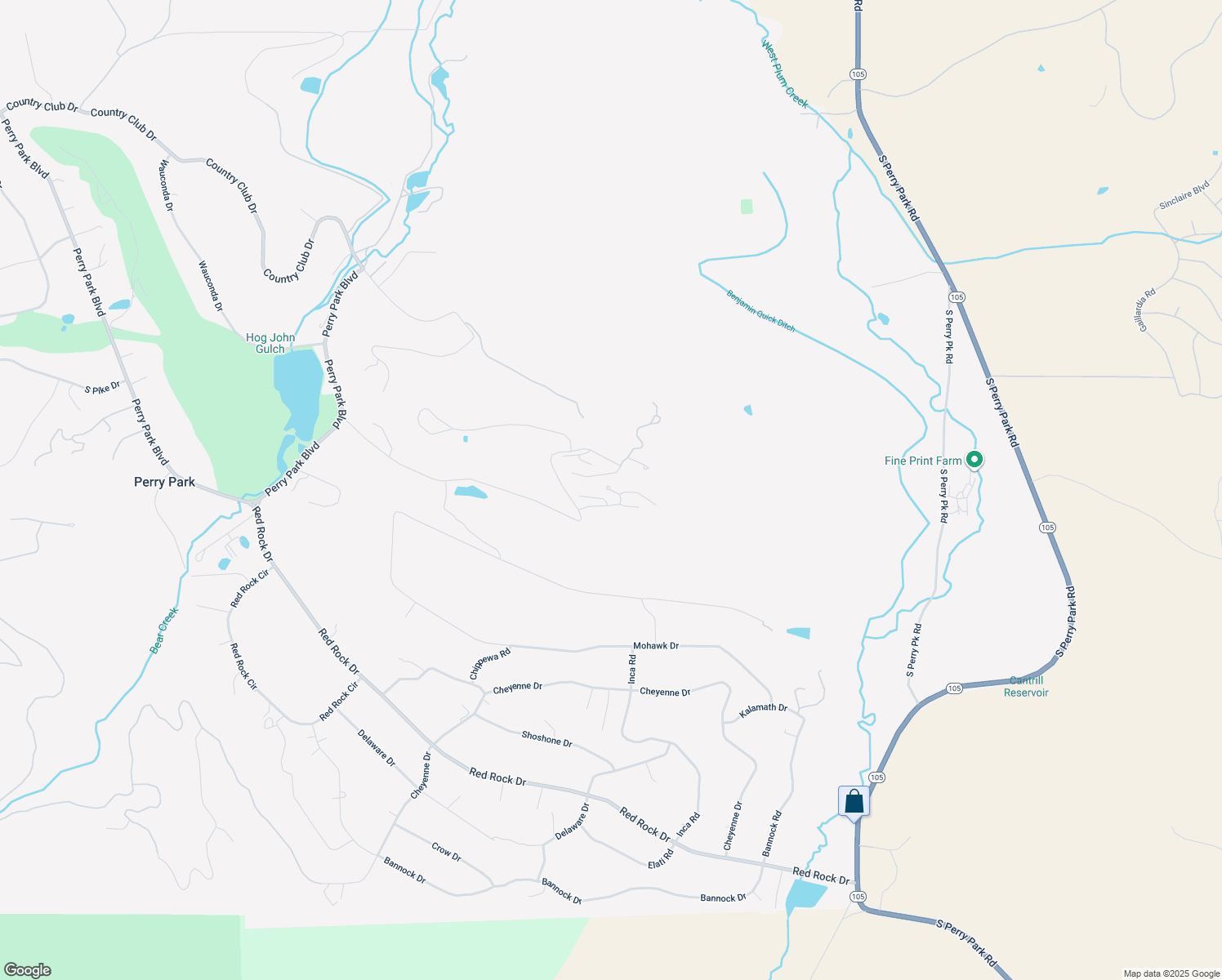 map of restaurants, bars, coffee shops, grocery stores, and more near 4403 Echo Butte Lane in Larkspur