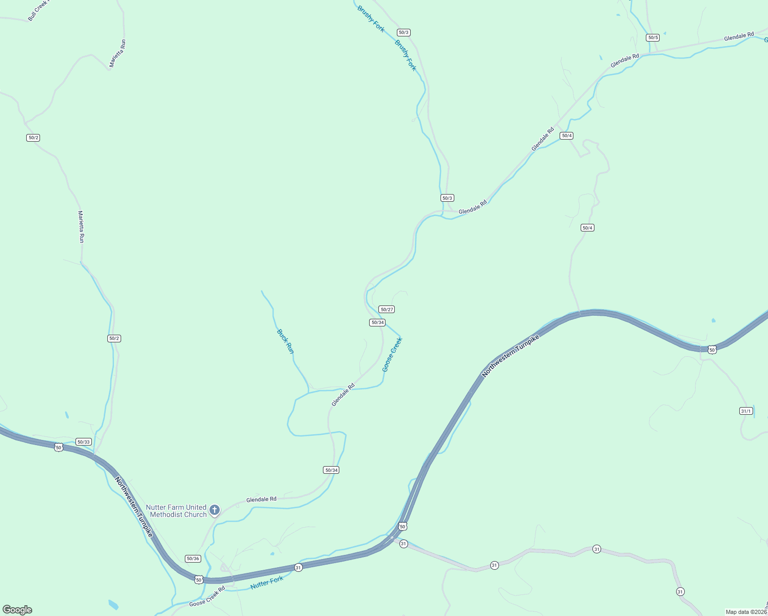 map of restaurants, bars, coffee shops, grocery stores, and more near County Road 50/27 in Cairo