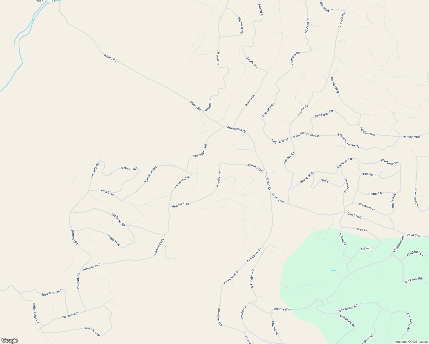 map of restaurants, bars, coffee shops, grocery stores, and more near 791 Apache Trail in Jefferson