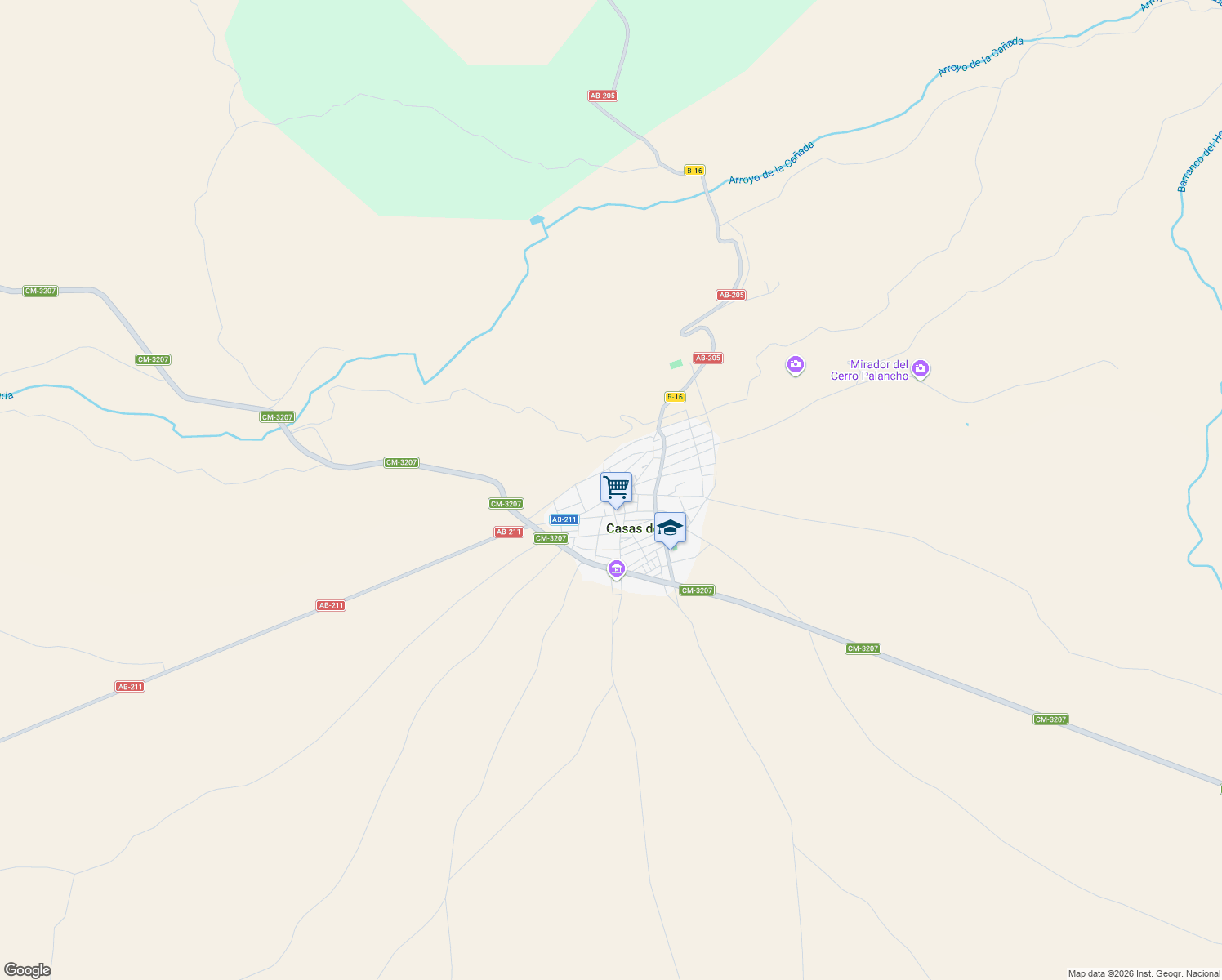 map of restaurants, bars, coffee shops, grocery stores, and more near 5 Calle la Marquesa in Casas de Ves