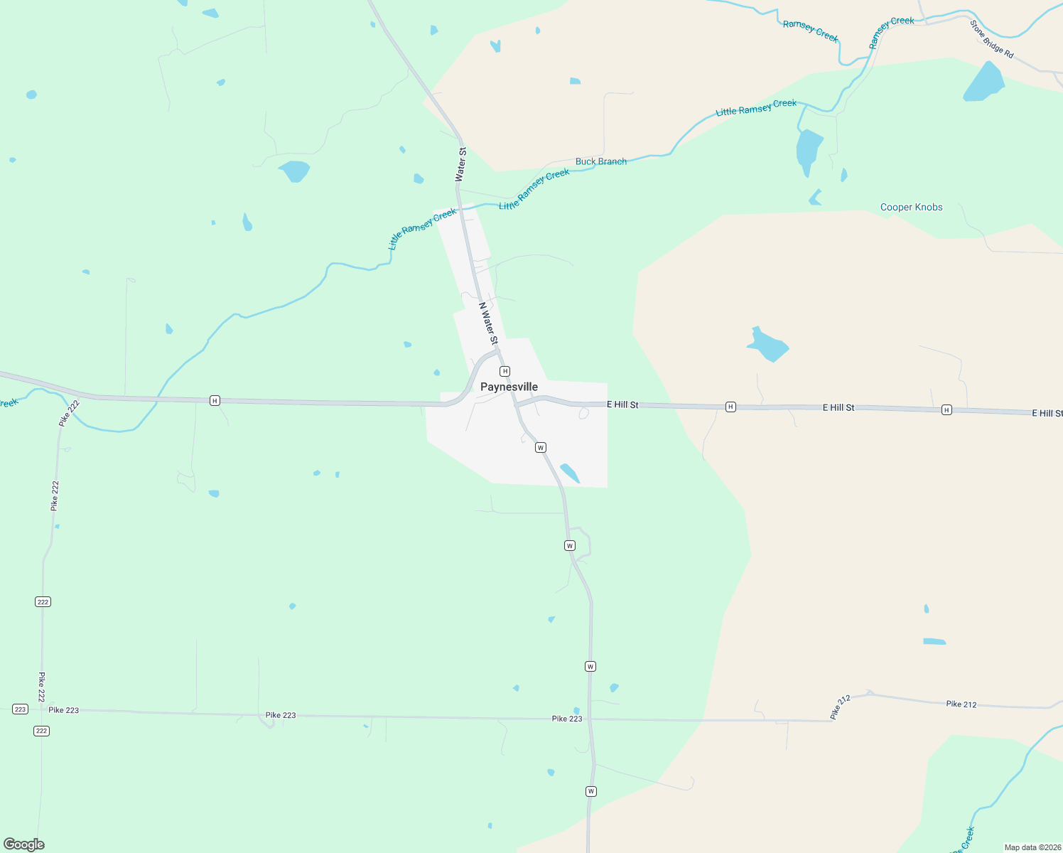 map of restaurants, bars, coffee shops, grocery stores, and more near 119 South Main in Paynesville