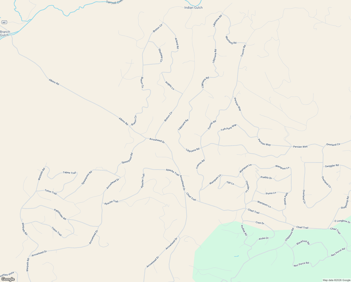 map of restaurants, bars, coffee shops, grocery stores, and more near 317 Lippzana Road in Jefferson