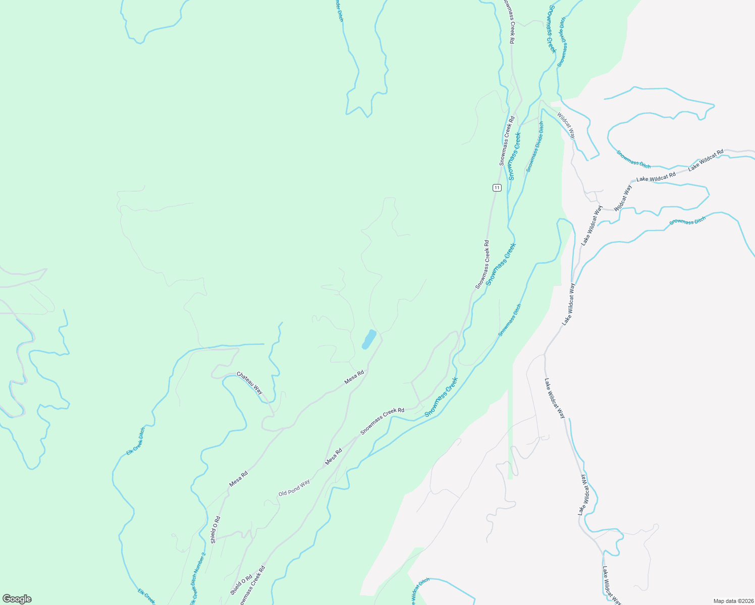 map of restaurants, bars, coffee shops, grocery stores, and more near 183 Rural Mountain Rd in Snowmass