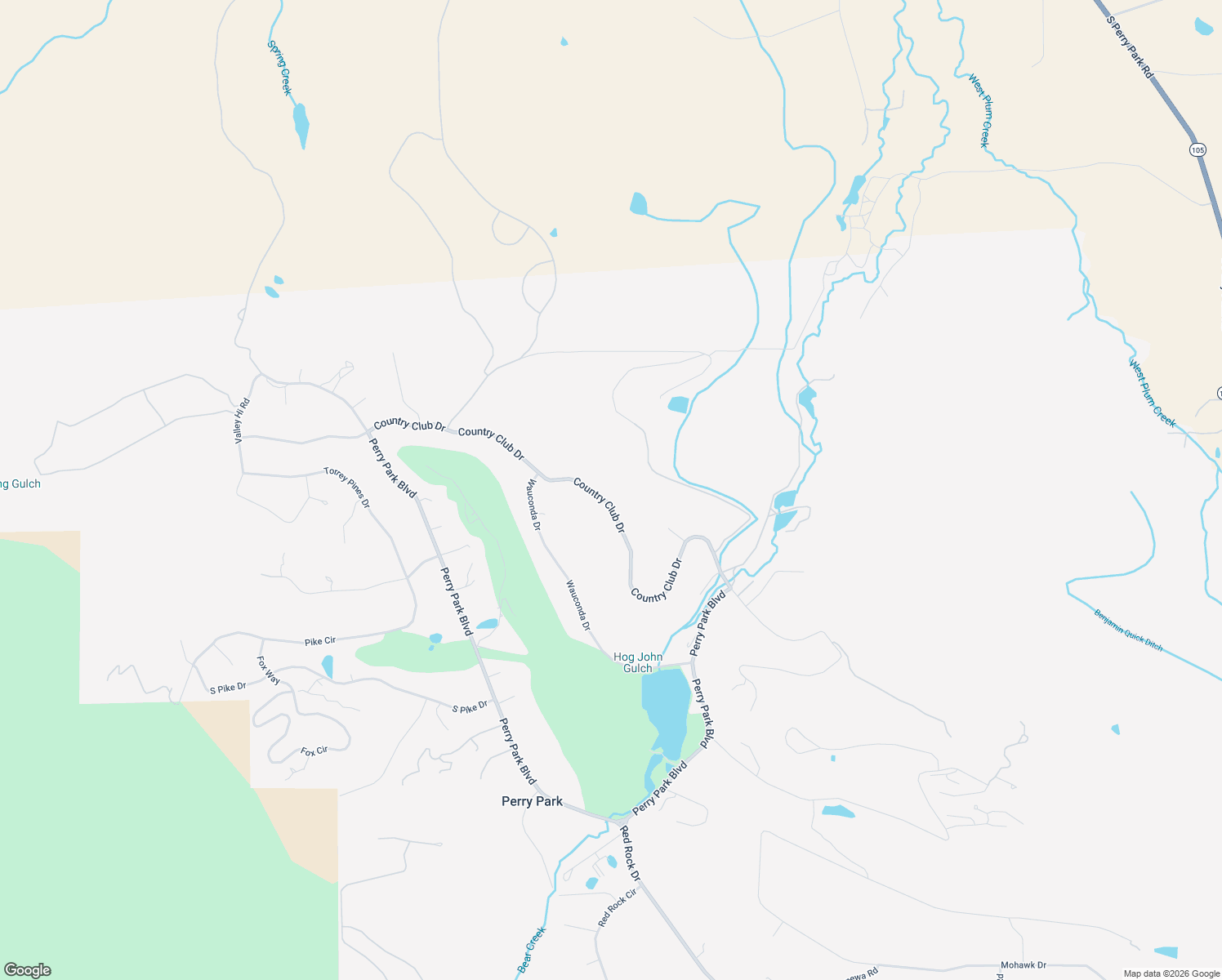 map of restaurants, bars, coffee shops, grocery stores, and more near 5605 Country Club Drive in Larkspur