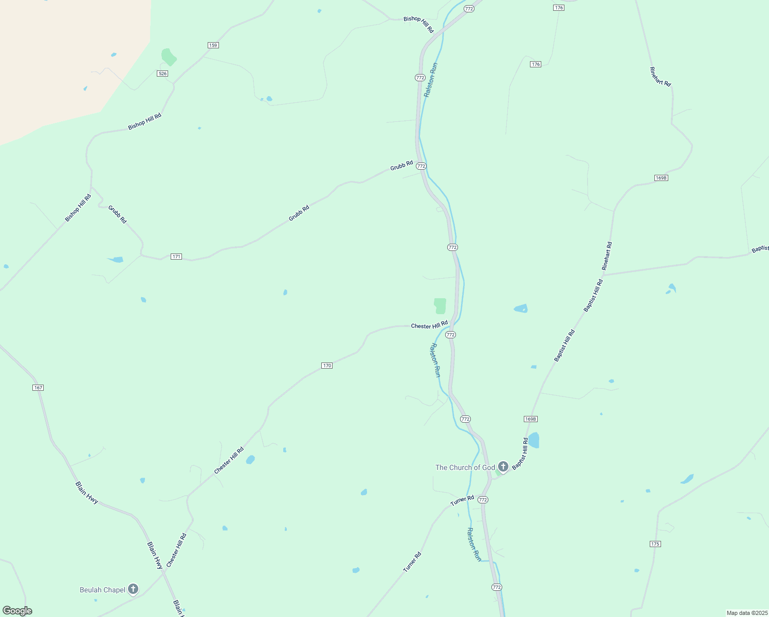map of restaurants, bars, coffee shops, grocery stores, and more near 2279 Chester Hill Road in Chillicothe