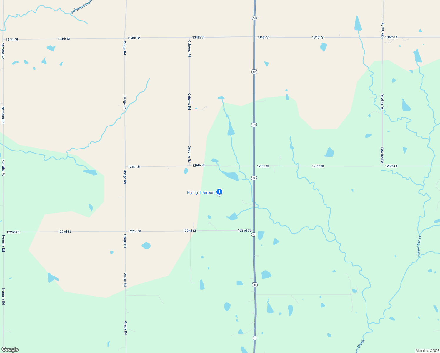map of restaurants, bars, coffee shops, grocery stores, and more near 14651 126th Street in Oskaloosa