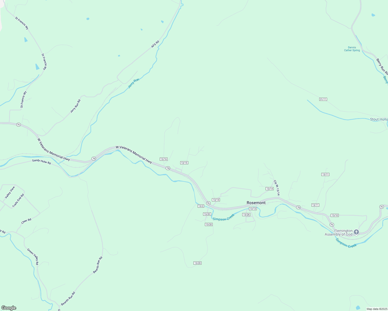map of restaurants, bars, coffee shops, grocery stores, and more near Sheets Road in Taylor County