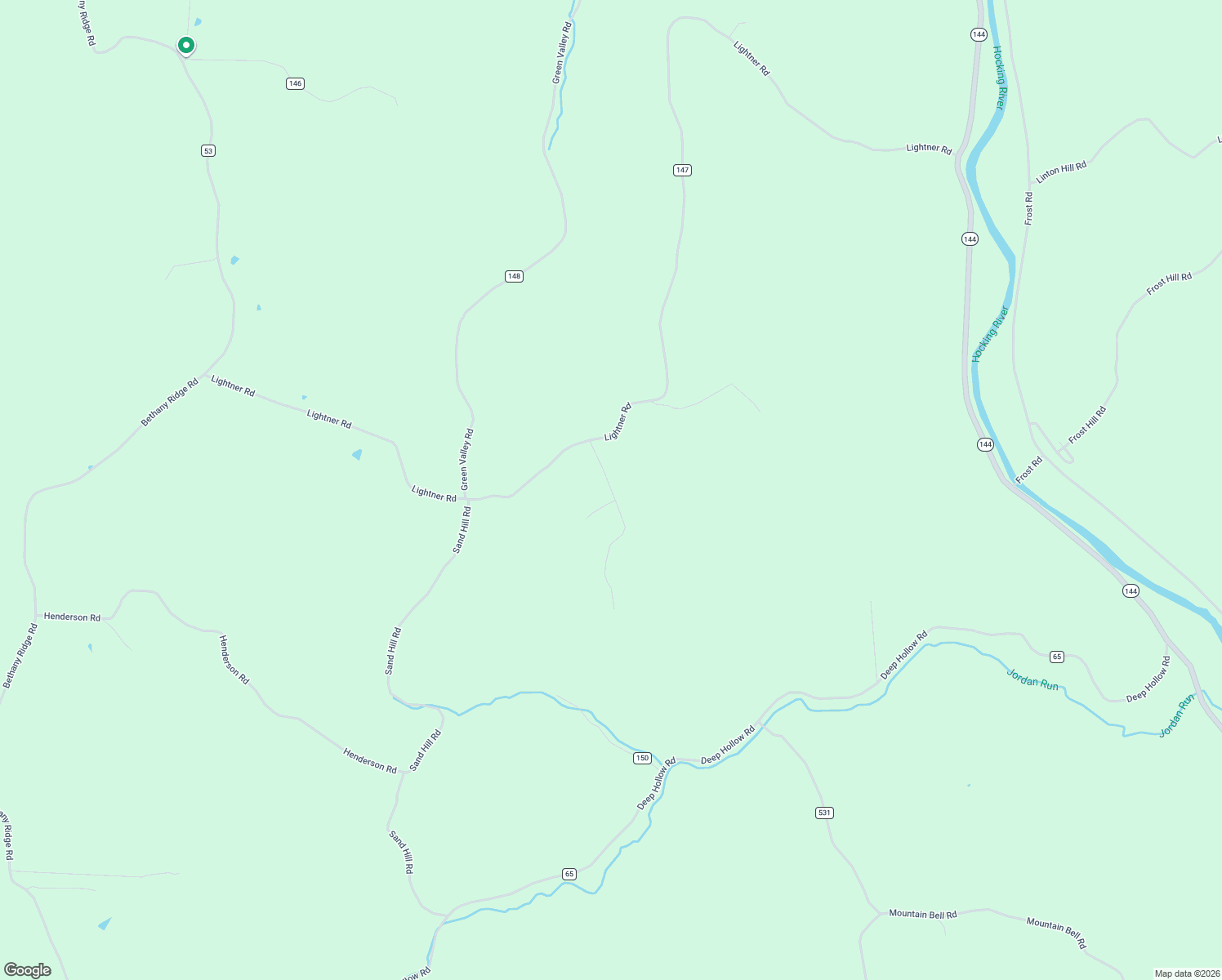 map of restaurants, bars, coffee shops, grocery stores, and more near 6075 Boyer Road in Guysville