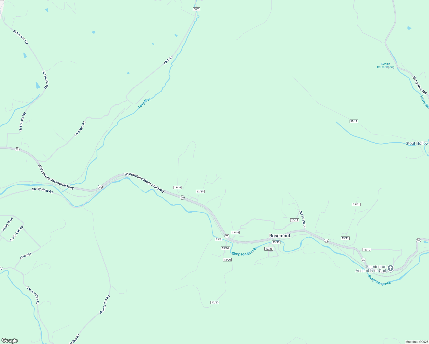map of restaurants, bars, coffee shops, grocery stores, and more near Sheets Road in Bridgeport