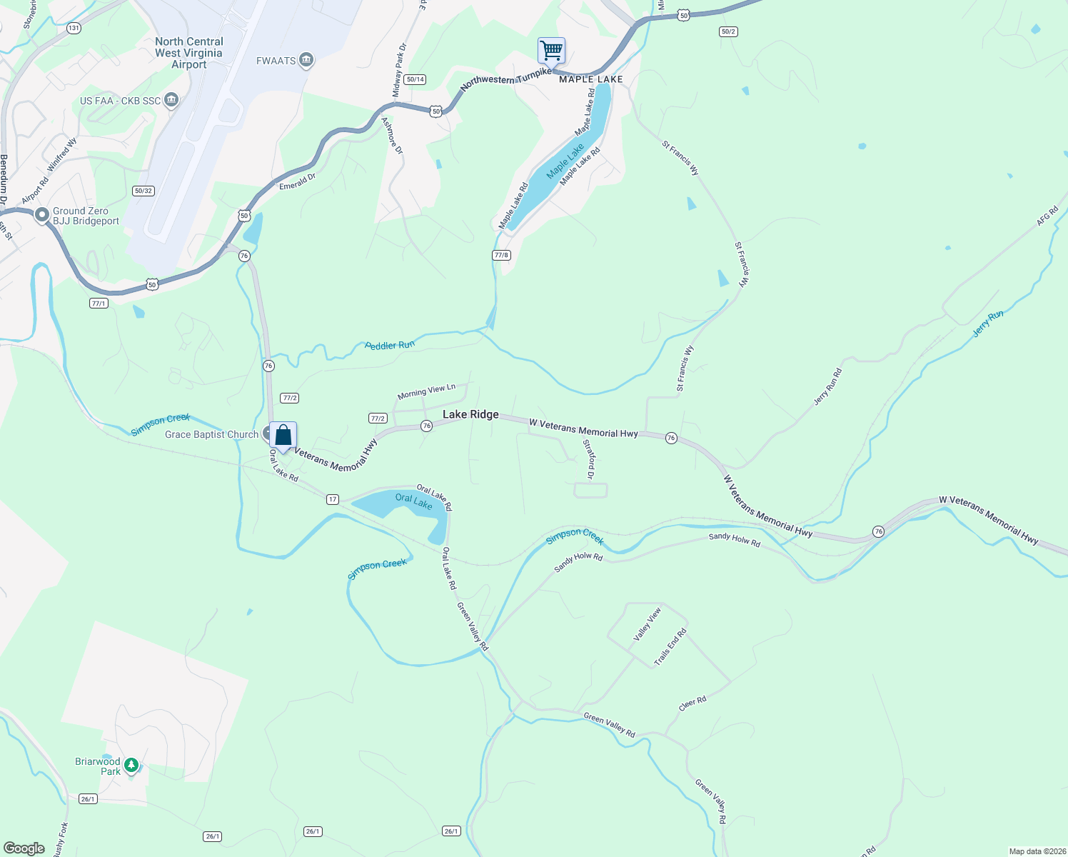 map of restaurants, bars, coffee shops, grocery stores, and more near 331 Woodside Lane in Bridgeport