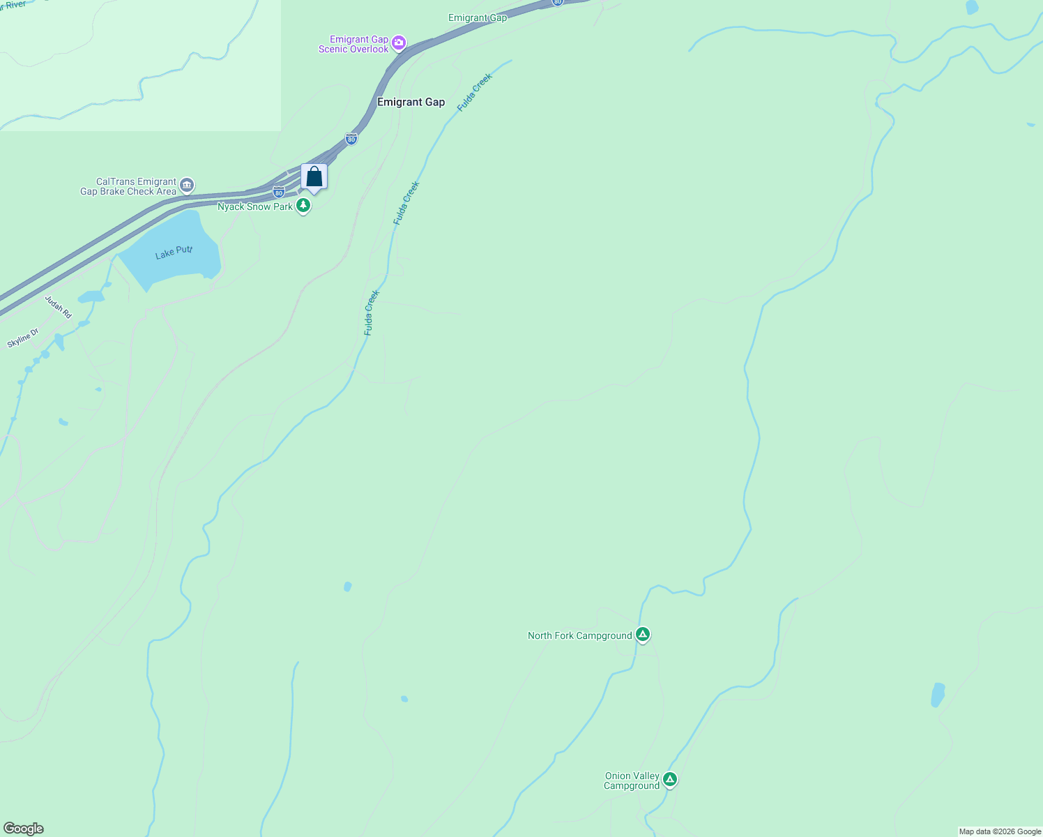 map of restaurants, bars, coffee shops, grocery stores, and more near Sailor Point Road in Placer County