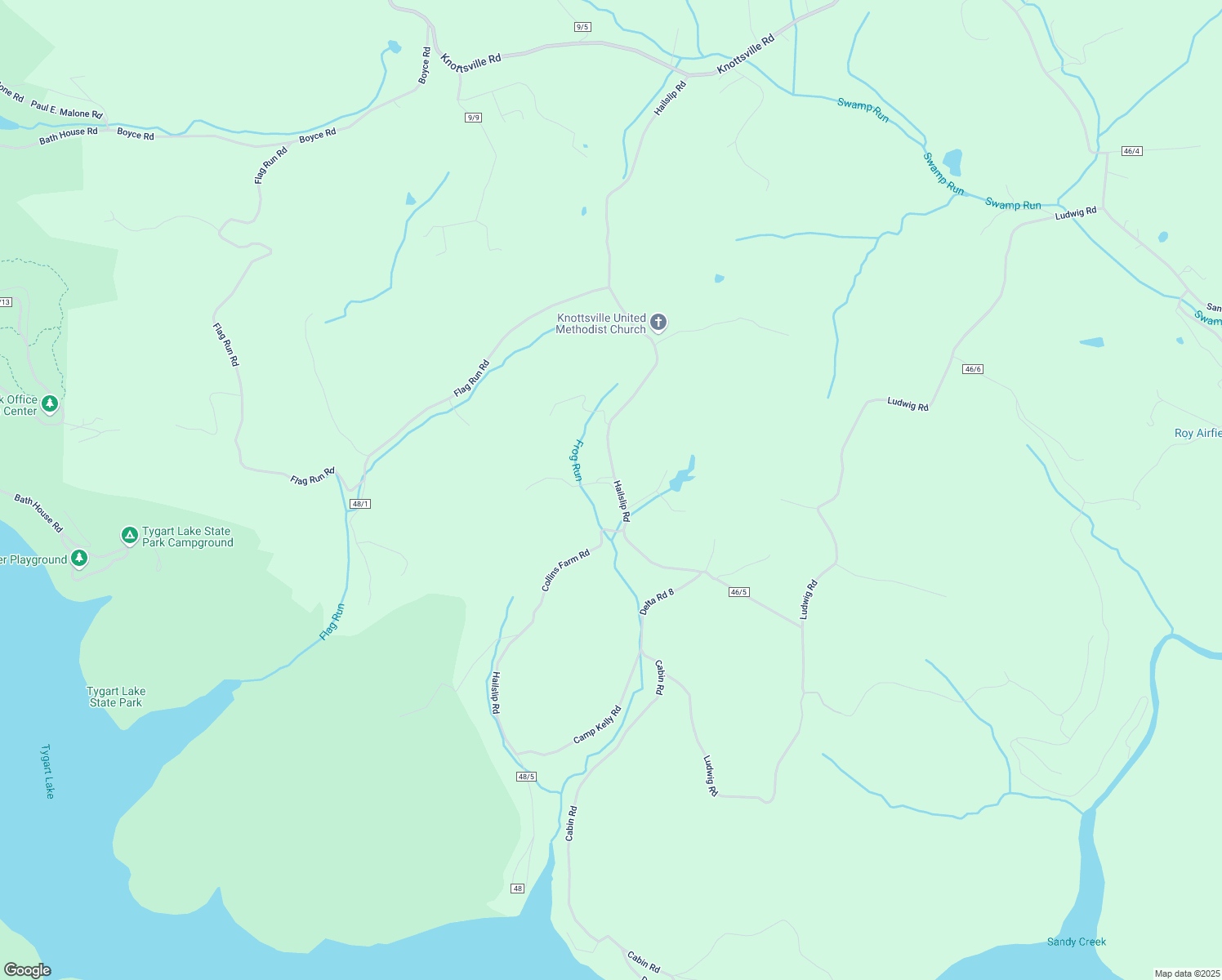 map of restaurants, bars, coffee shops, grocery stores, and more near Hailslip Road in Grafton