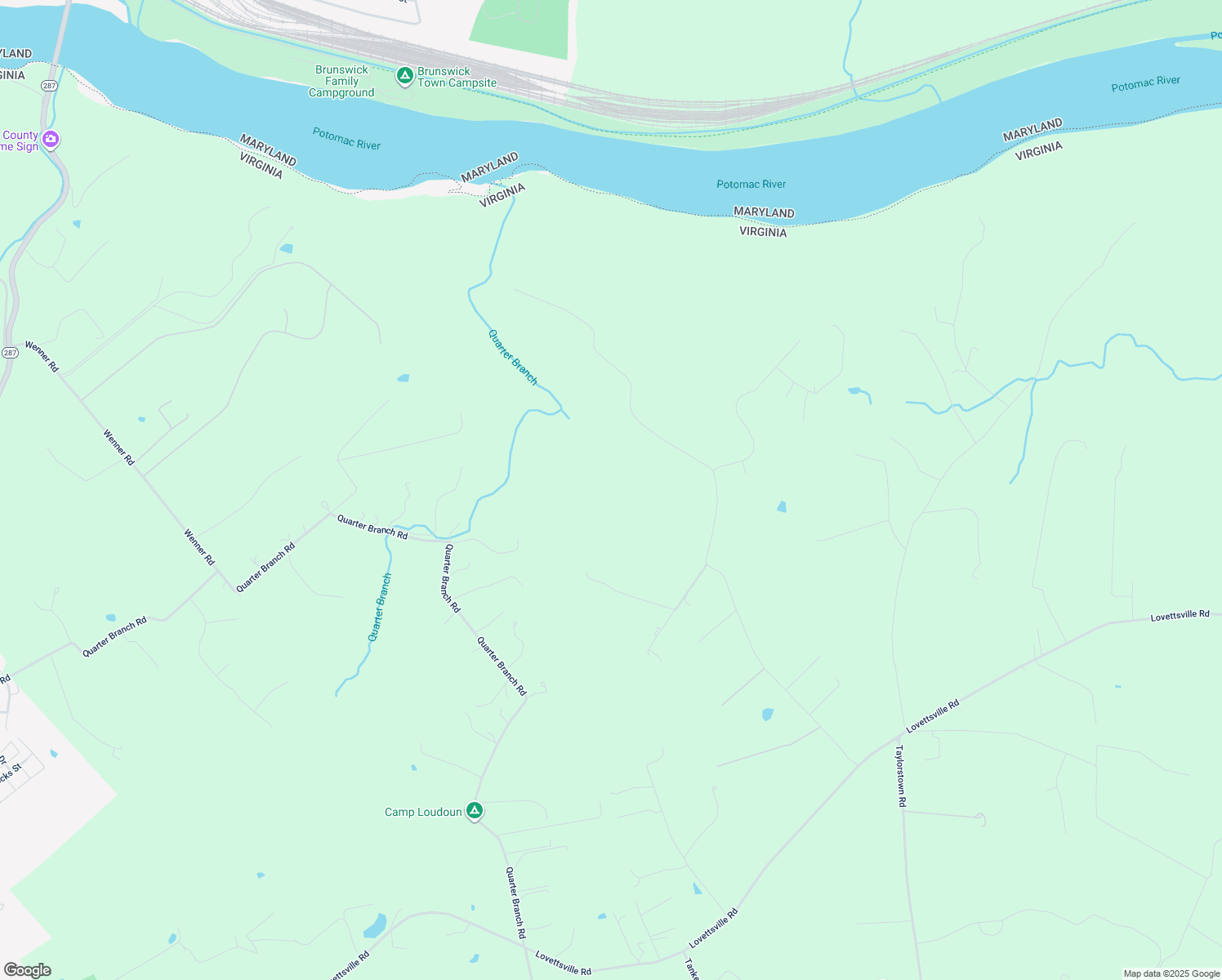 map of restaurants, bars, coffee shops, grocery stores, and more near 11777 Folly Ln in Lovettsville
