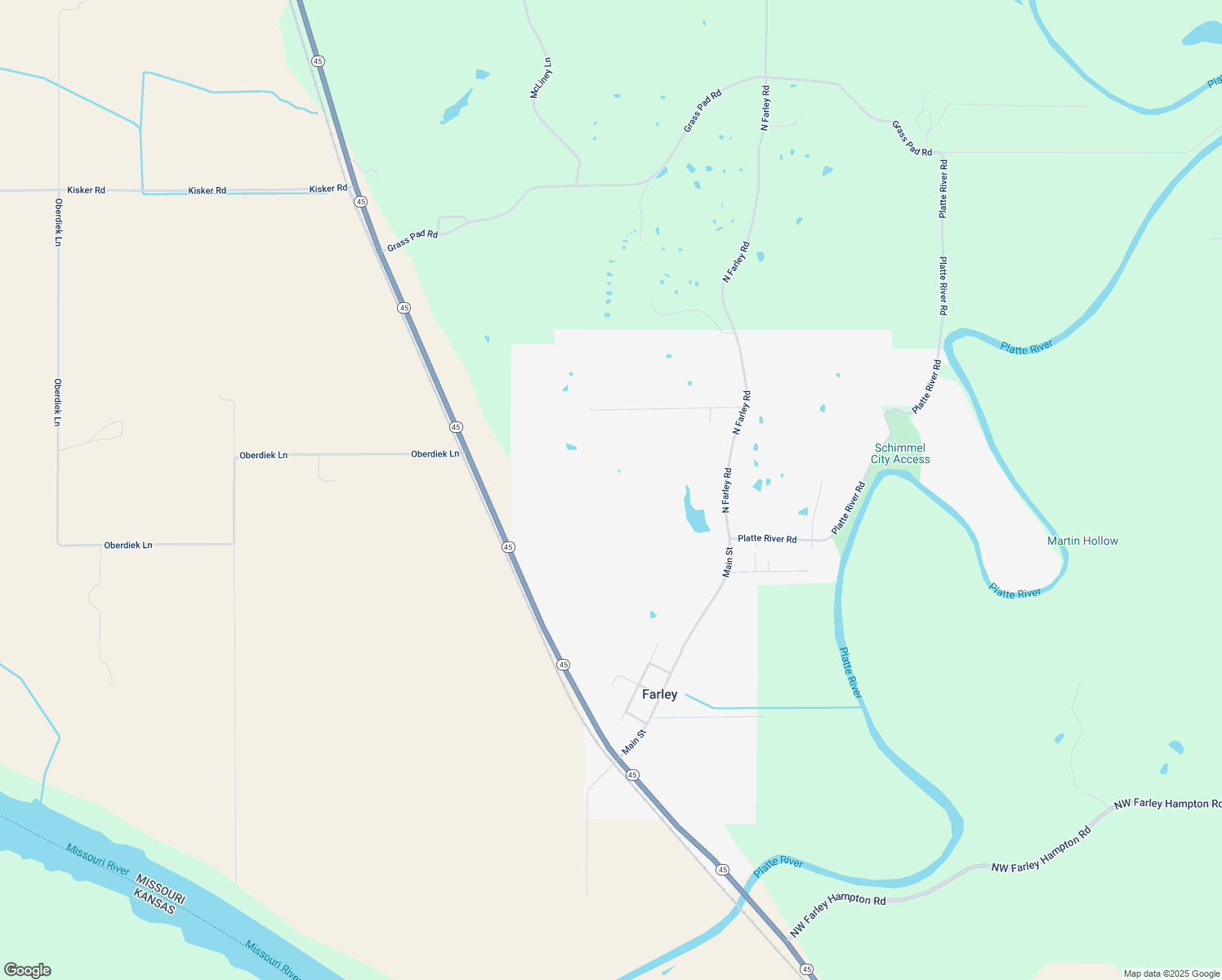 map of restaurants, bars, coffee shops, grocery stores, and more near in Farley