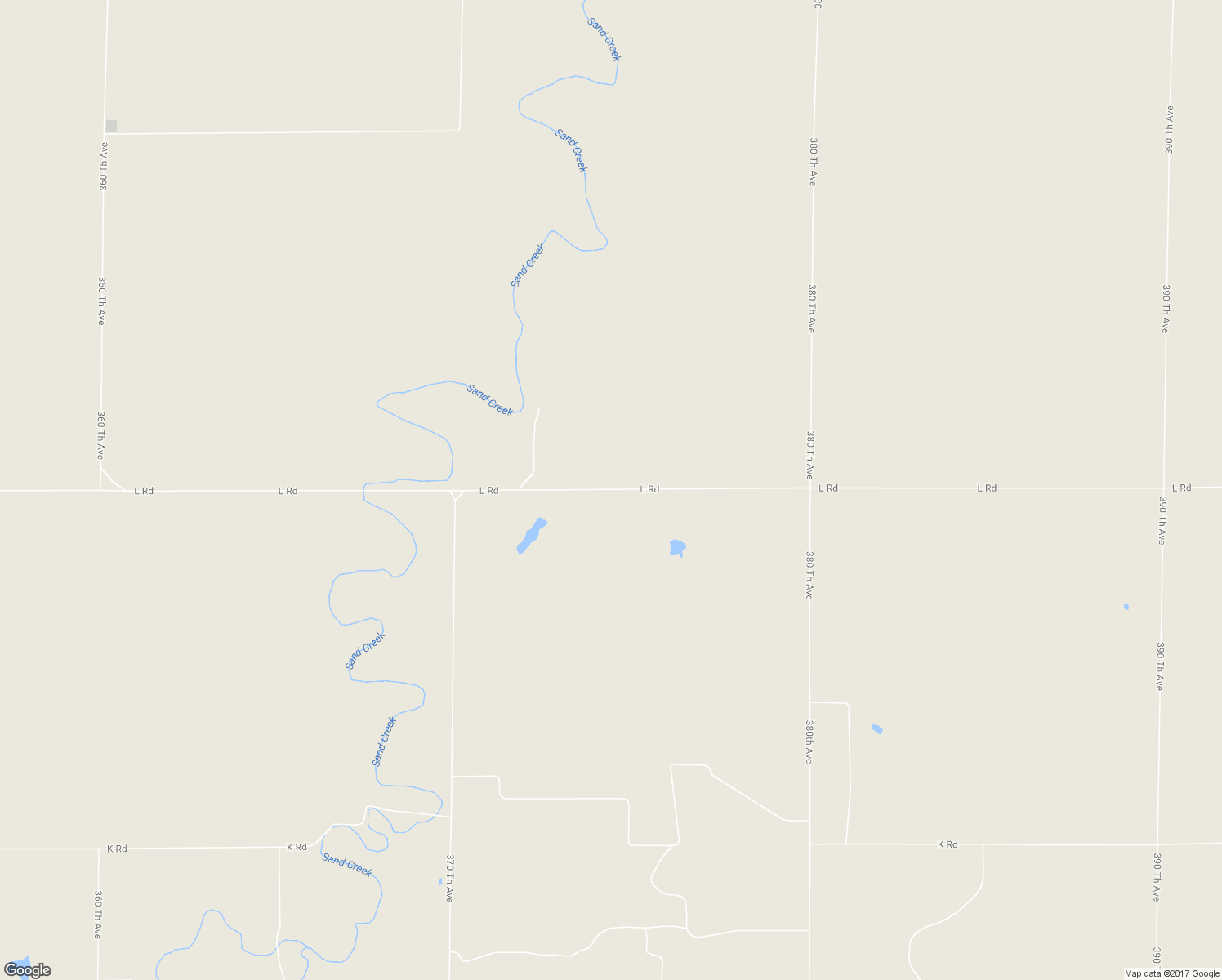 map of restaurants, bars, coffee shops, grocery stores, and more near L Road in Damar