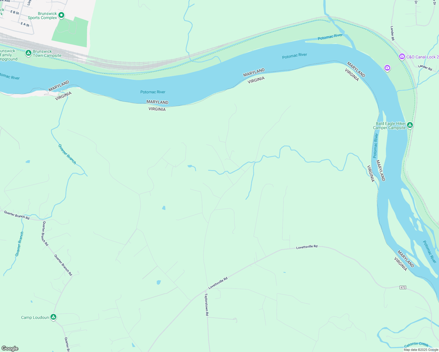 map of restaurants, bars, coffee shops, grocery stores, and more near 11739 Ropp Ln in Lovettsville