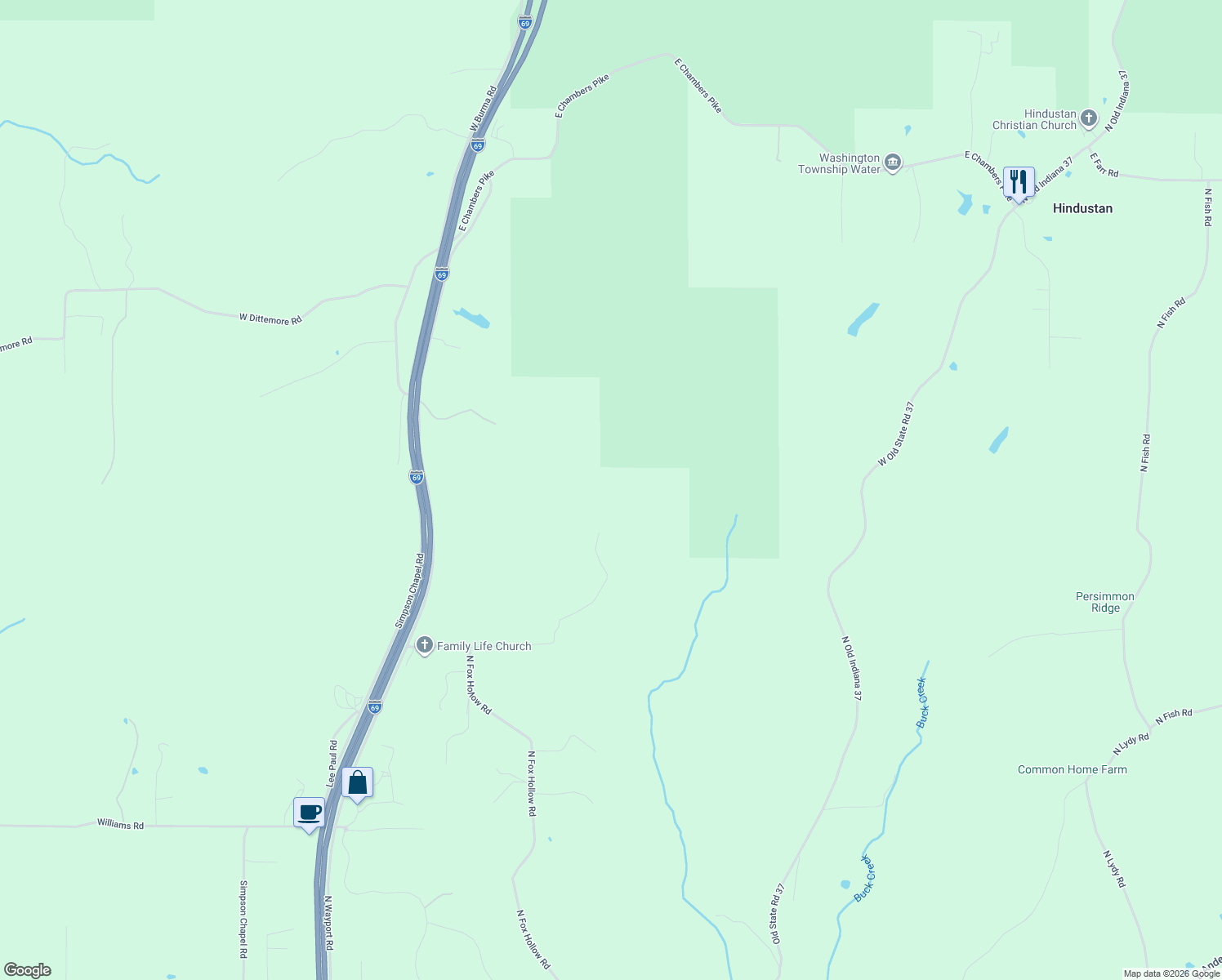map of restaurants, bars, coffee shops, grocery stores, and more near 537 Fawn Ridge Trail in Bloomington