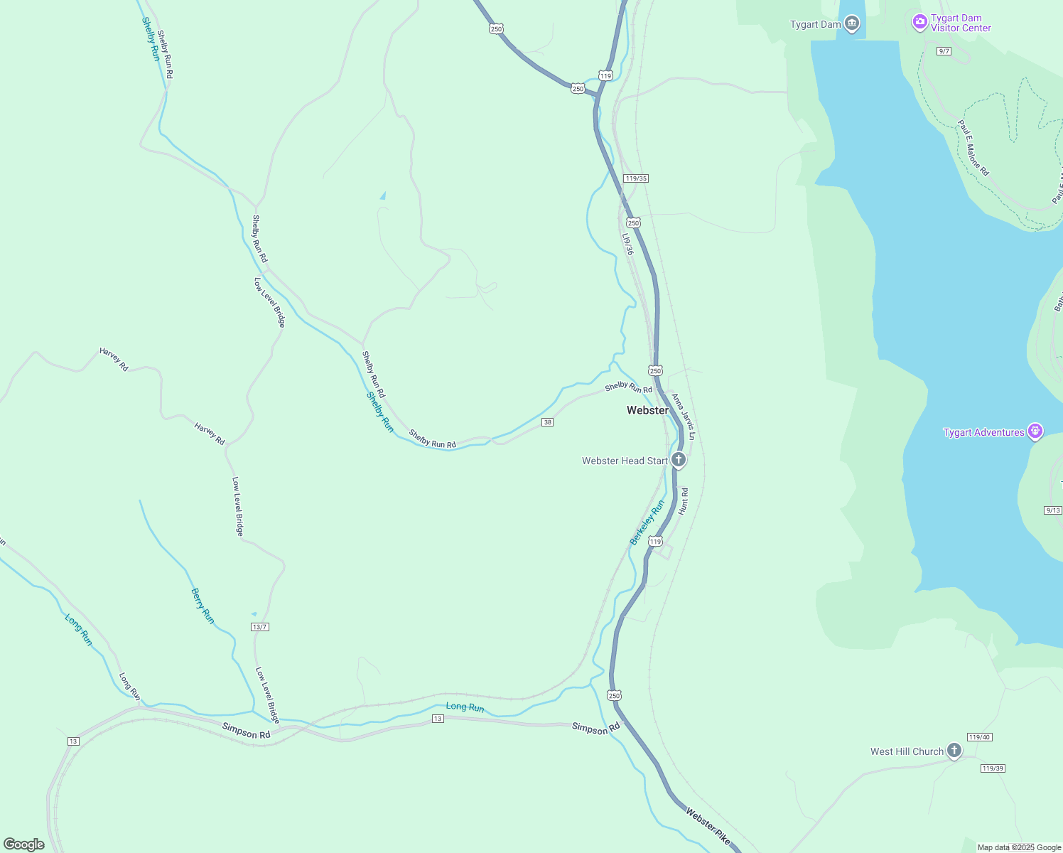 map of restaurants, bars, coffee shops, grocery stores, and more near 3685 Shelby Run Road in Grafton