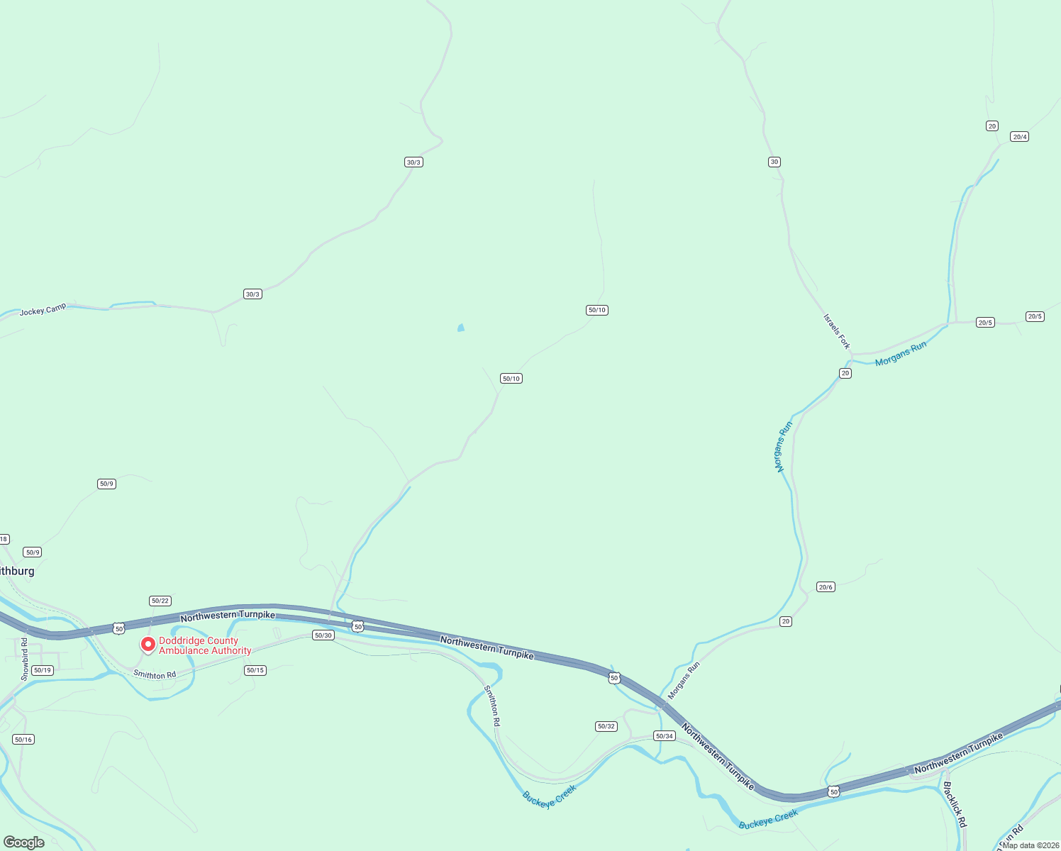 map of restaurants, bars, coffee shops, grocery stores, and more near in Smithburg