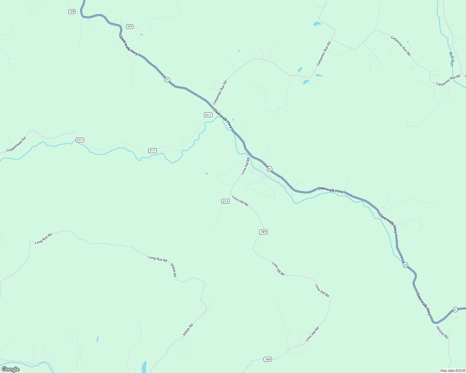 map of restaurants, bars, coffee shops, grocery stores, and more near County Route 3/13 in Waverly