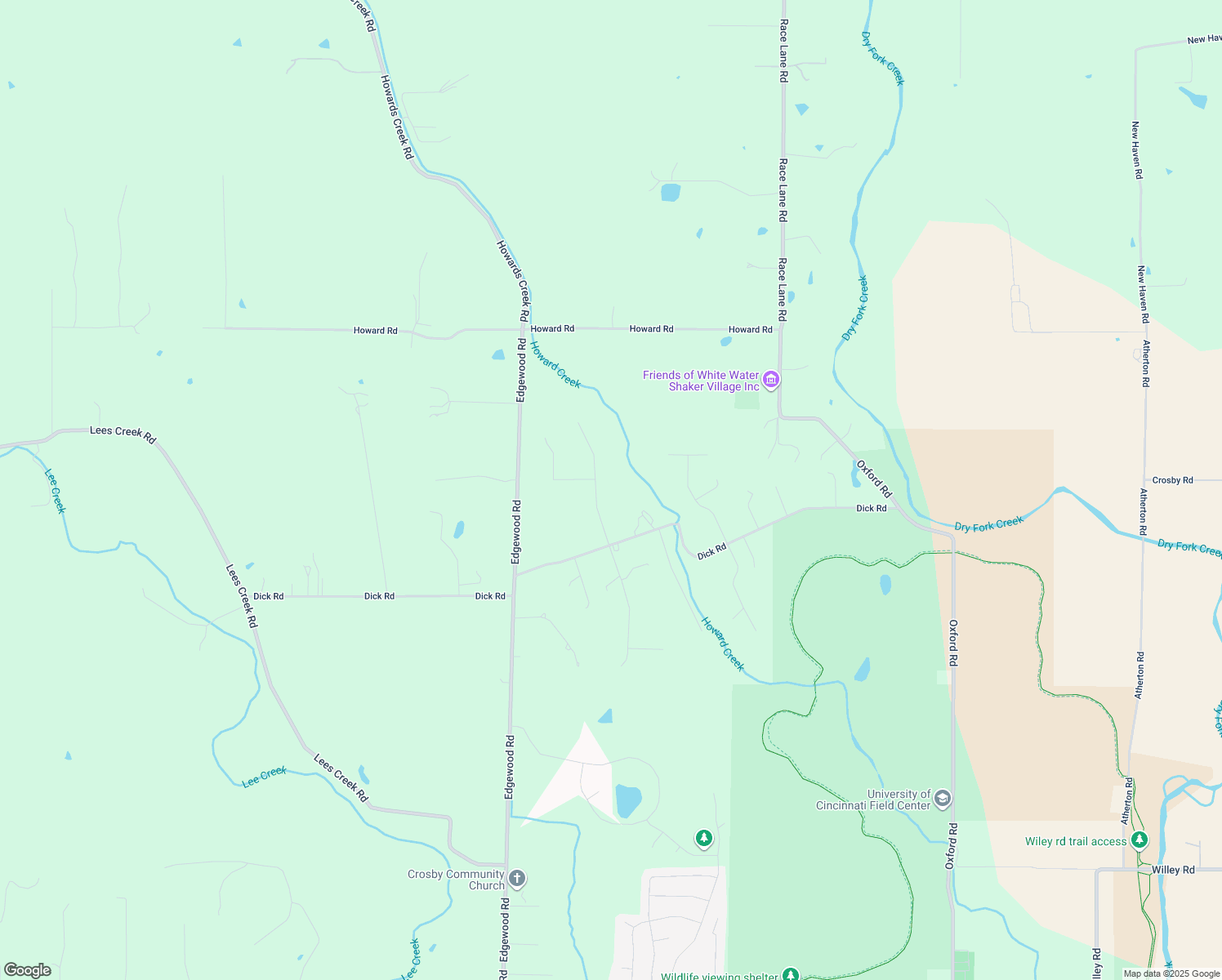 map of restaurants, bars, coffee shops, grocery stores, and more near 11640 Hawk Drive in Harrison