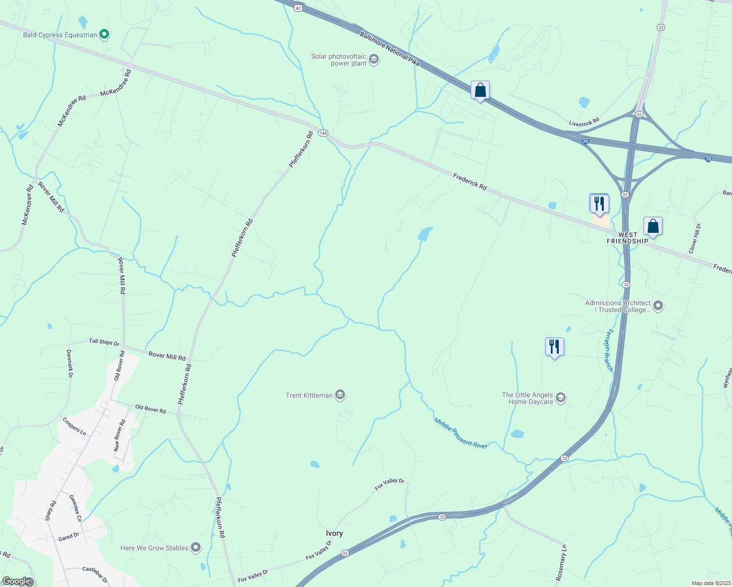 West Friendship MD Walk Score