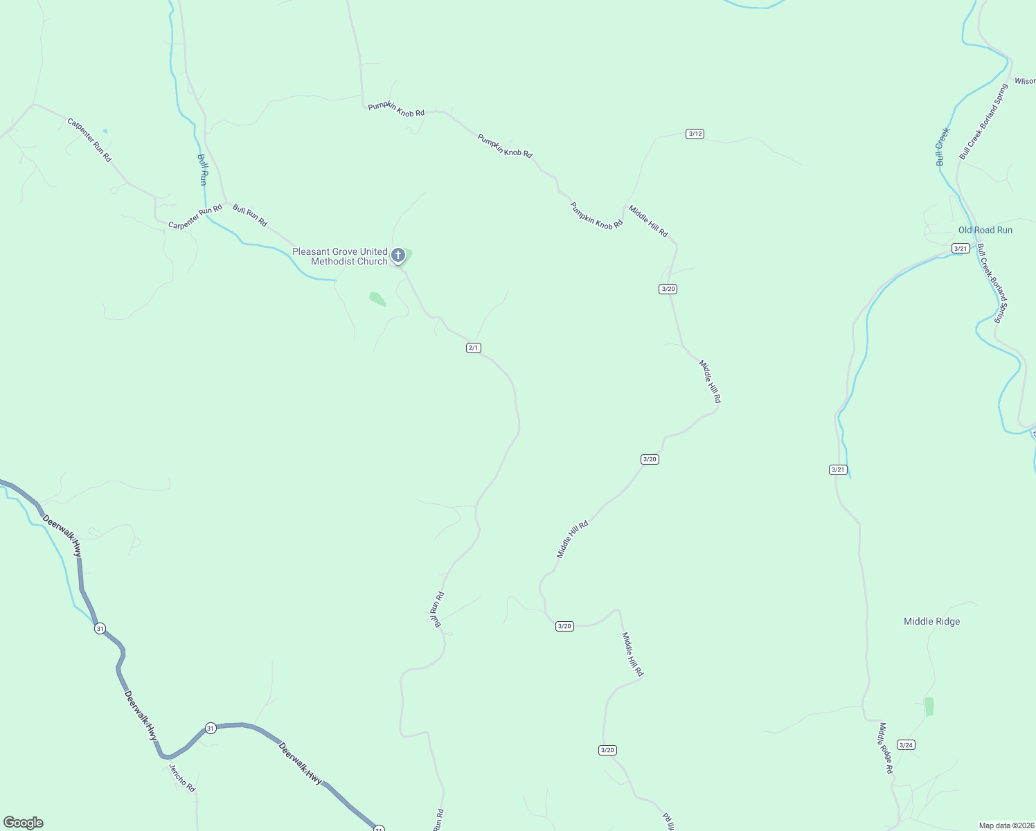 map of restaurants, bars, coffee shops, grocery stores, and more near County Route 2/1 in Waverly