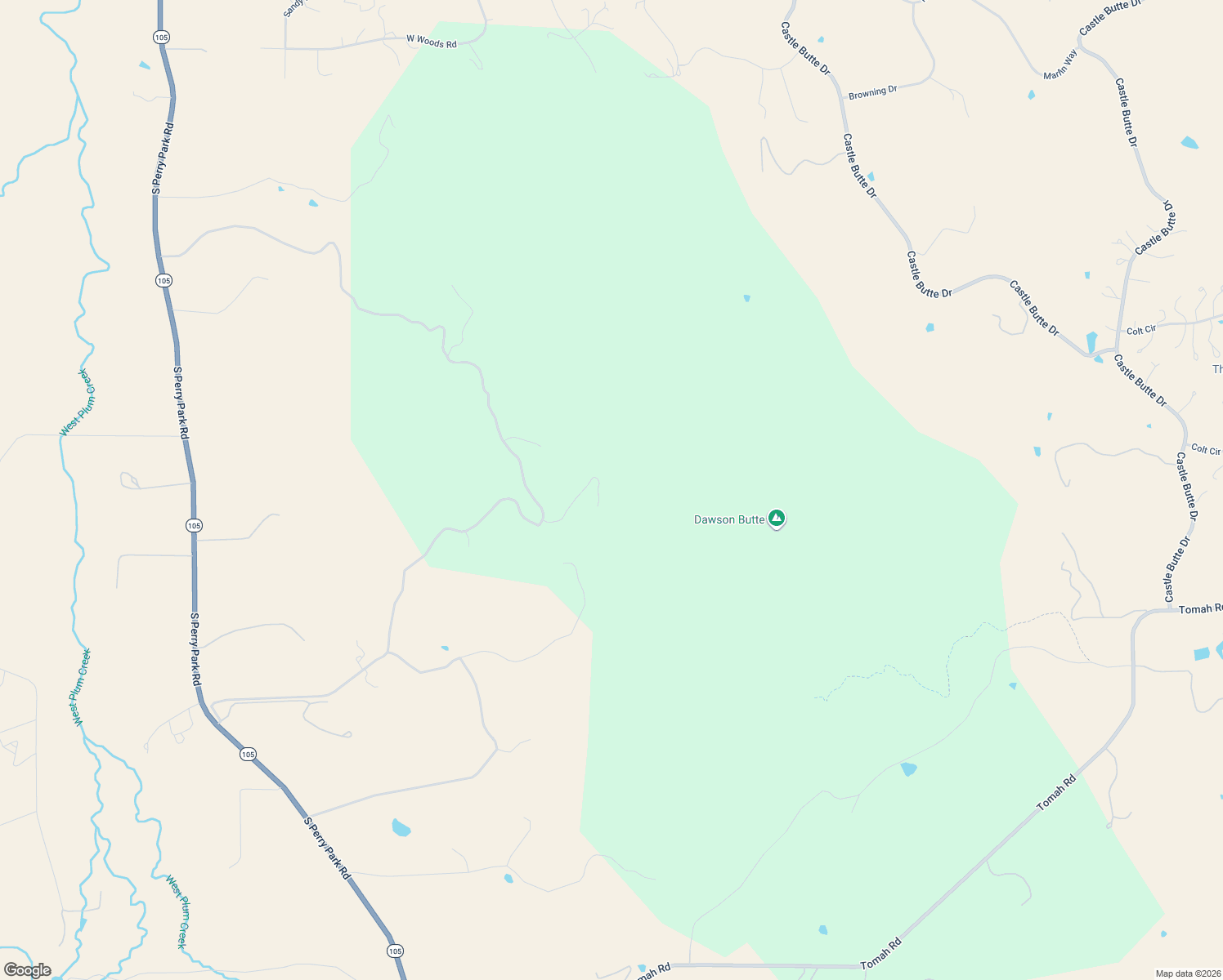 map of restaurants, bars, coffee shops, grocery stores, and more near 5080 South Perry Park Road in Sedalia