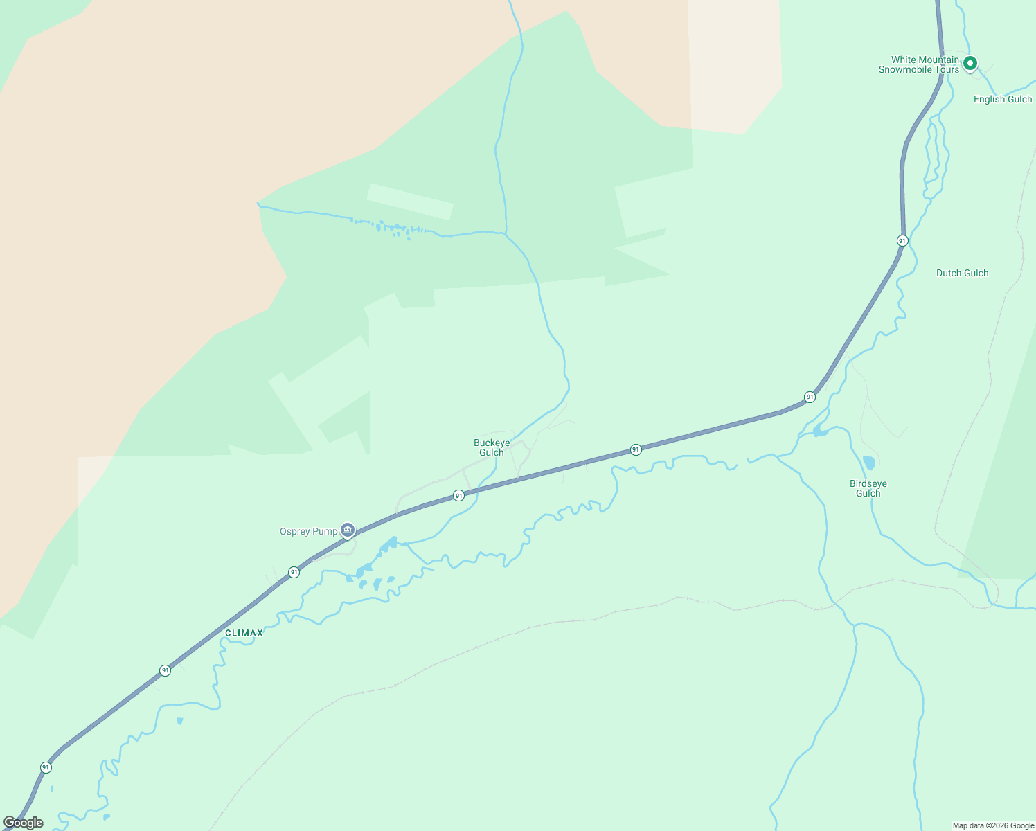 map of restaurants, bars, coffee shops, grocery stores, and more near 255 Buckeye Creek Road in Leadville