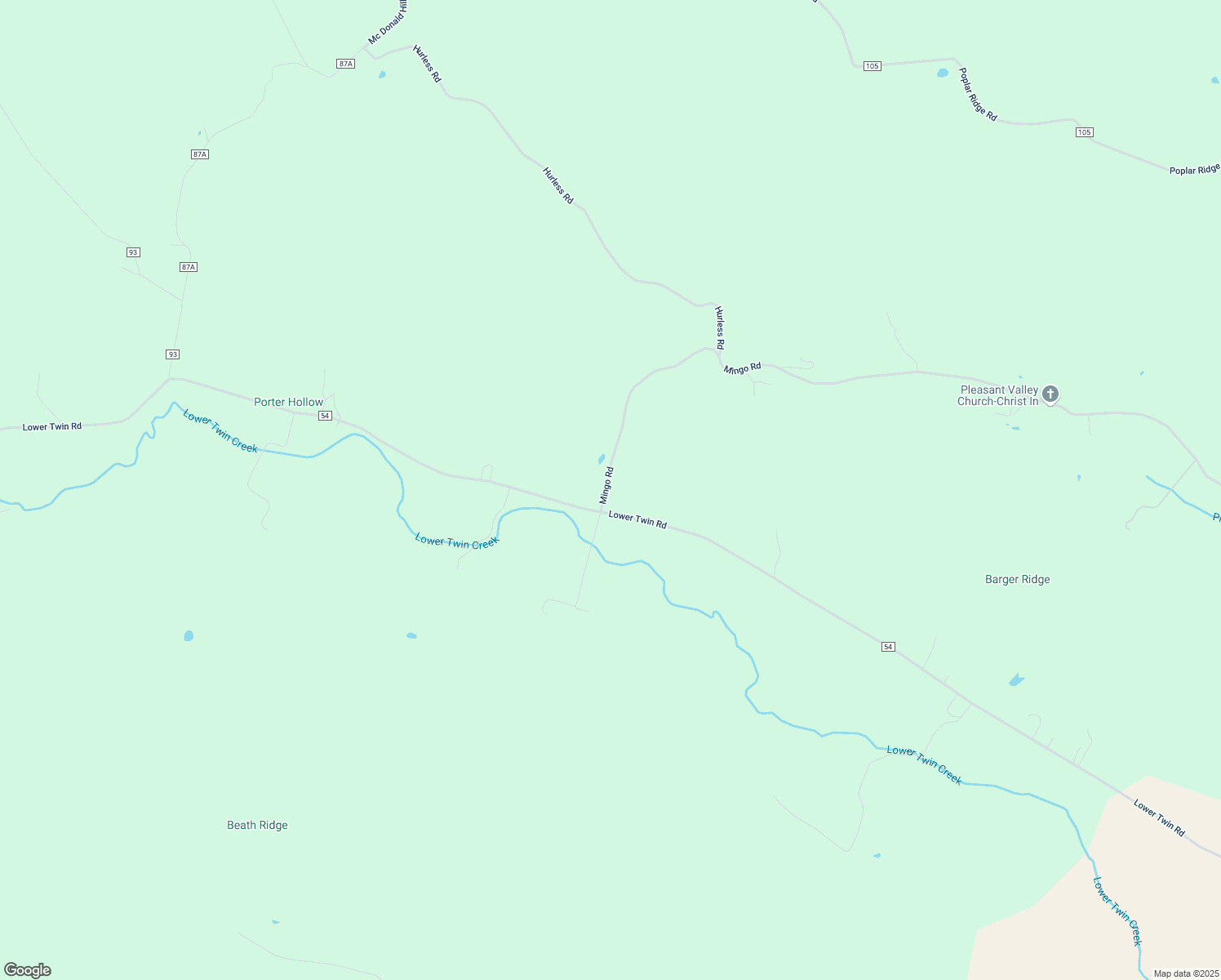 map of restaurants, bars, coffee shops, grocery stores, and more near 11743 Lower Twin Road in South Salem