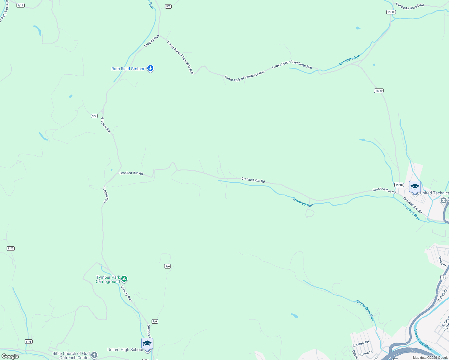 map of restaurants, bars, coffee shops, grocery stores, and more near 44 Caysara Drive in Clarksburg