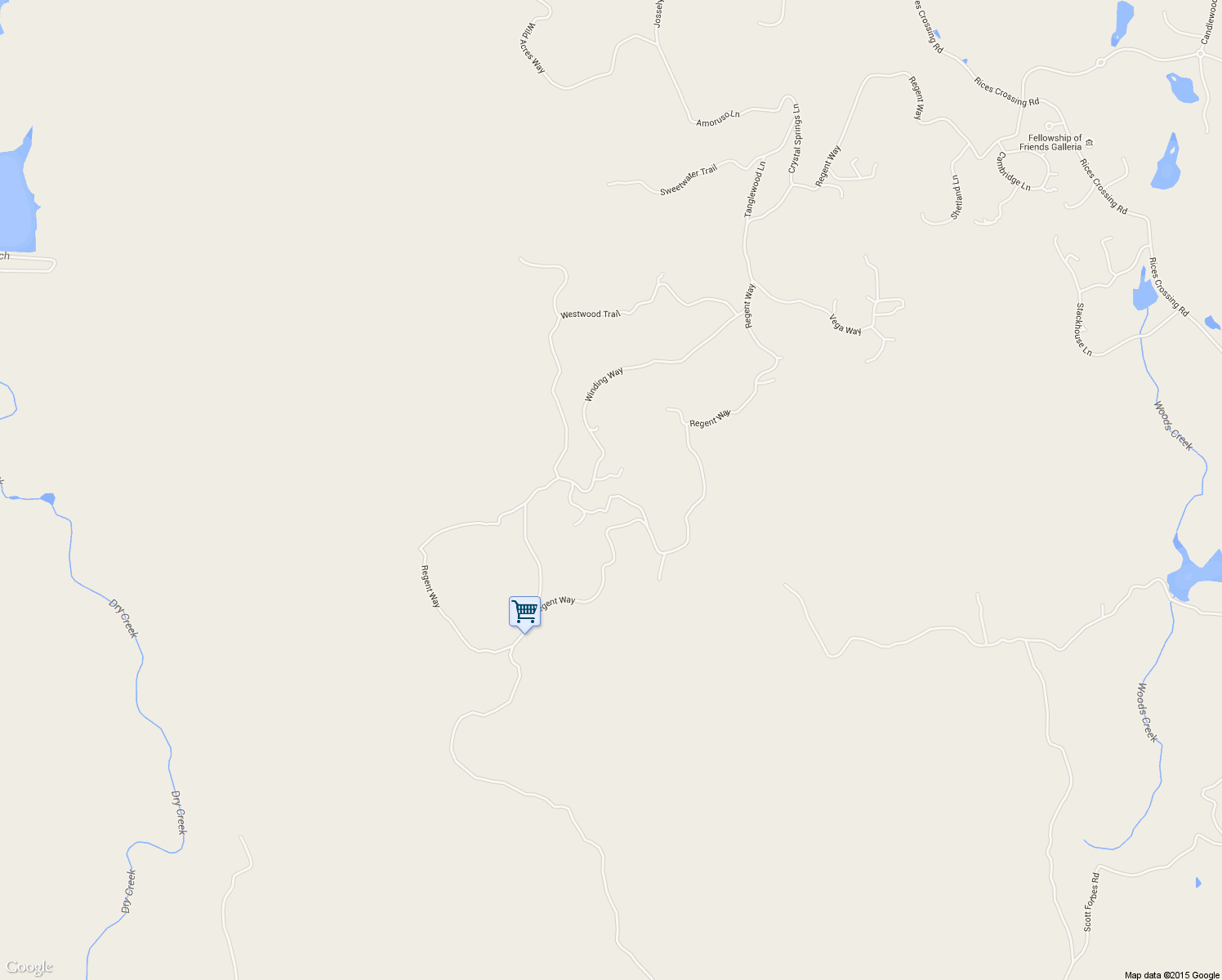 map of restaurants, bars, coffee shops, grocery stores, and more near 9018 Winding Way in Oregon House