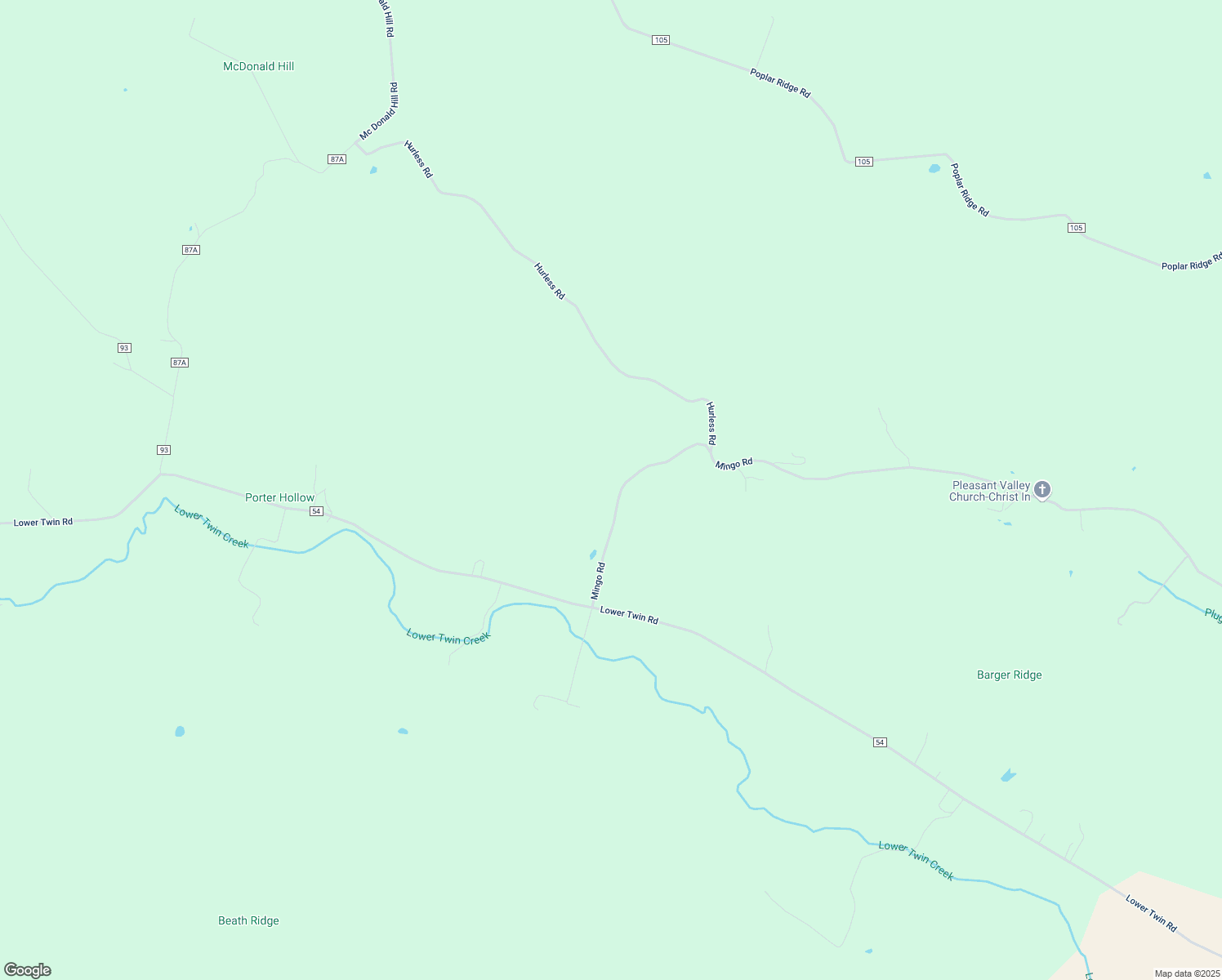 map of restaurants, bars, coffee shops, grocery stores, and more near 301 Mingo Road in Chillicothe