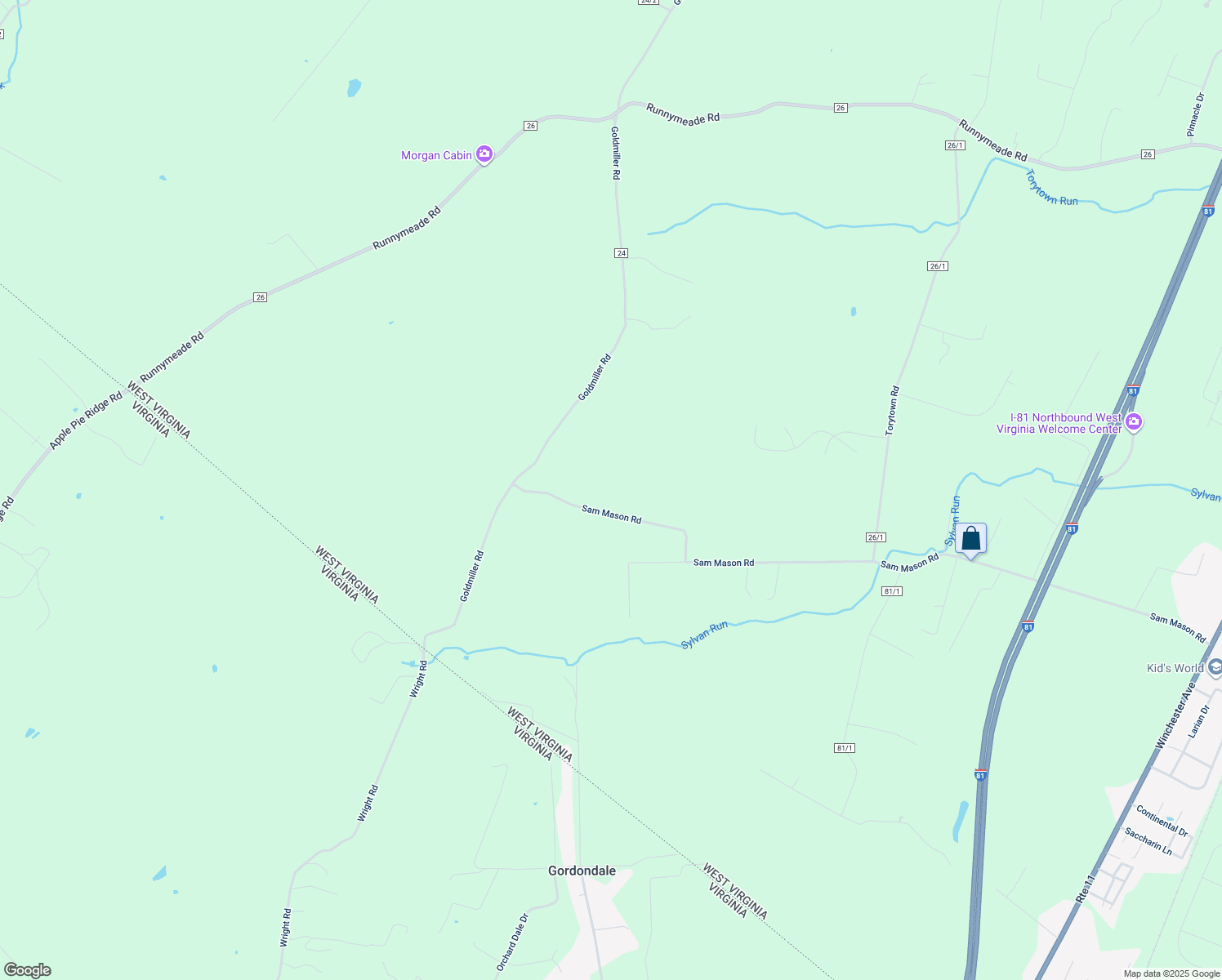 map of restaurants, bars, coffee shops, grocery stores, and more near 295 Sam Mason Road in Bunker Hill