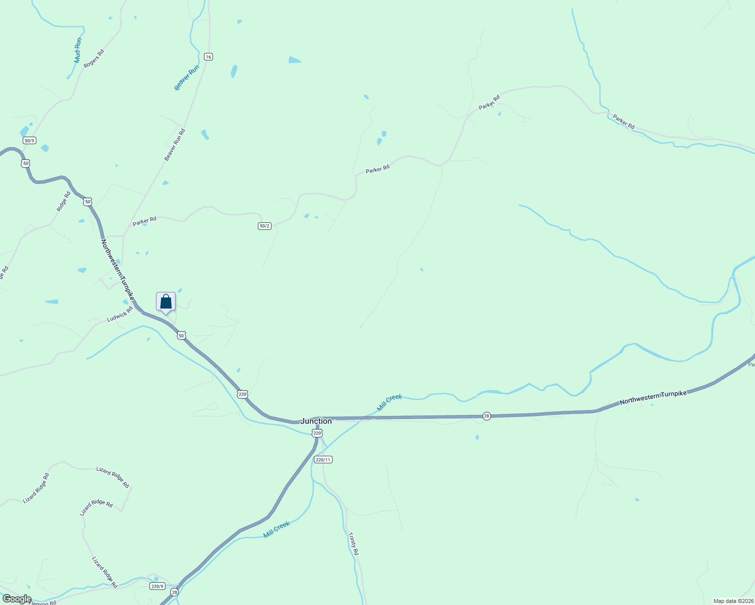map of restaurants, bars, coffee shops, grocery stores, and more near 738 Beam Road in Romney