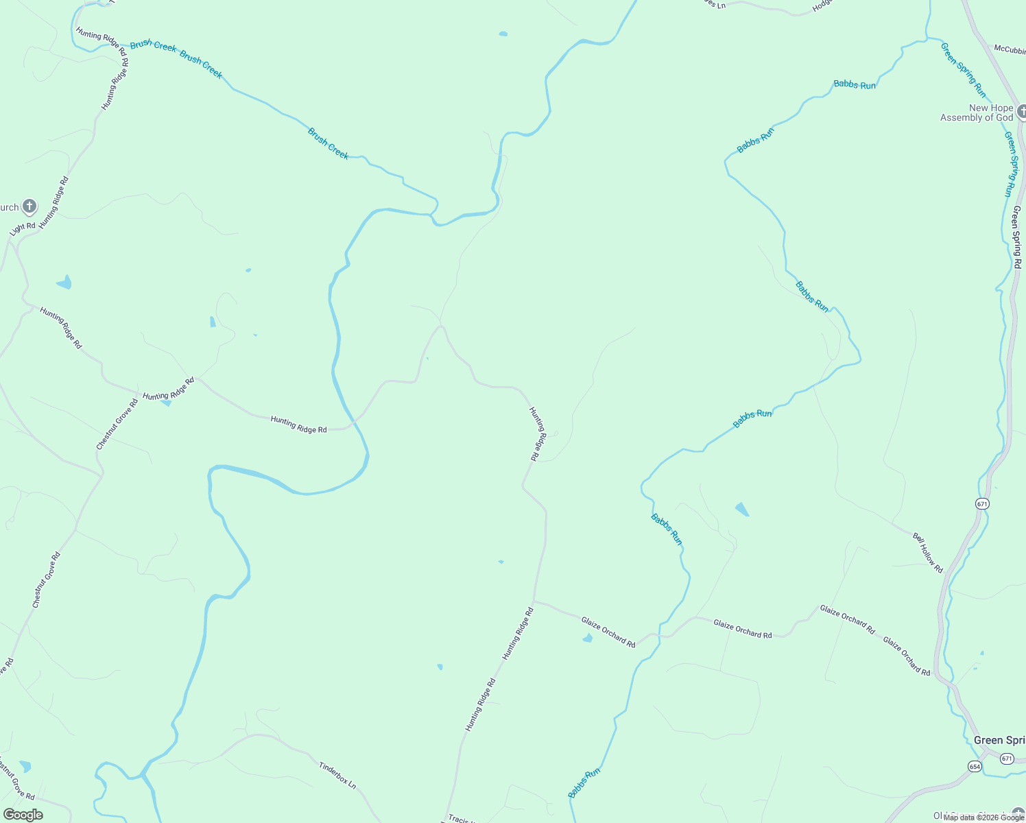 map of restaurants, bars, coffee shops, grocery stores, and more near 2411 Hunting Ridge Road in Winchester