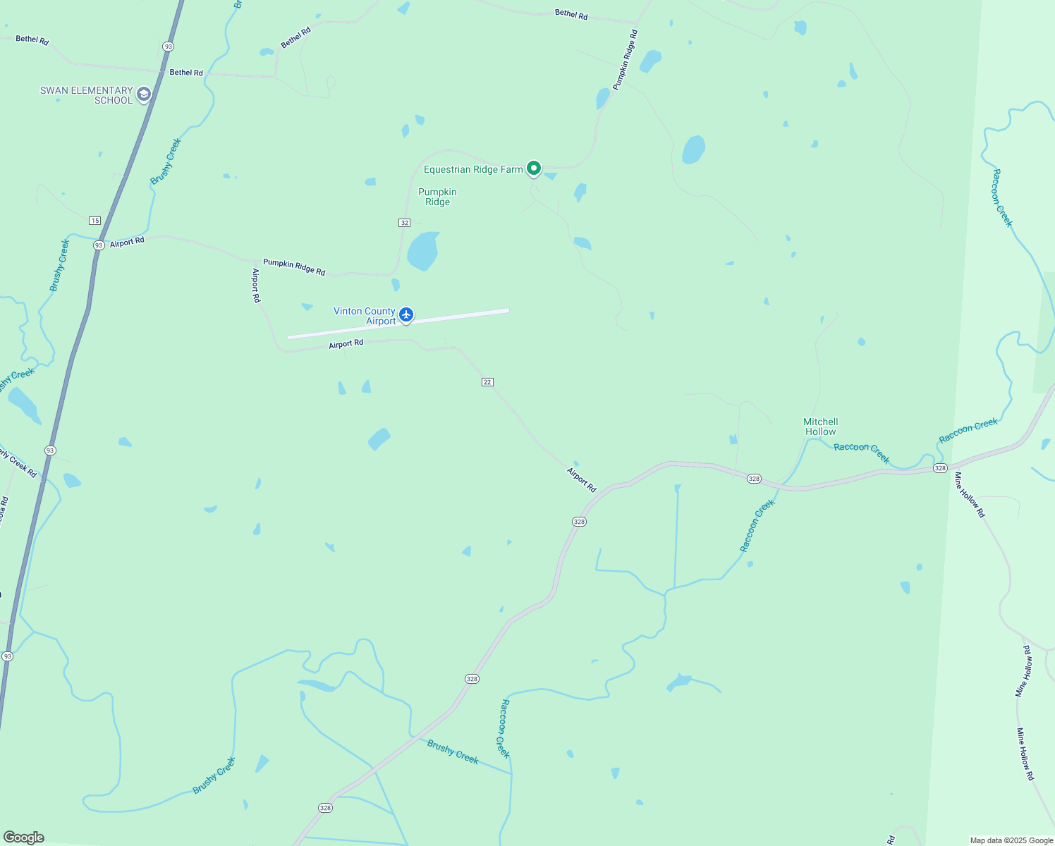 map of restaurants, bars, coffee shops, grocery stores, and more near 66551 Airport Road in New Plymouth