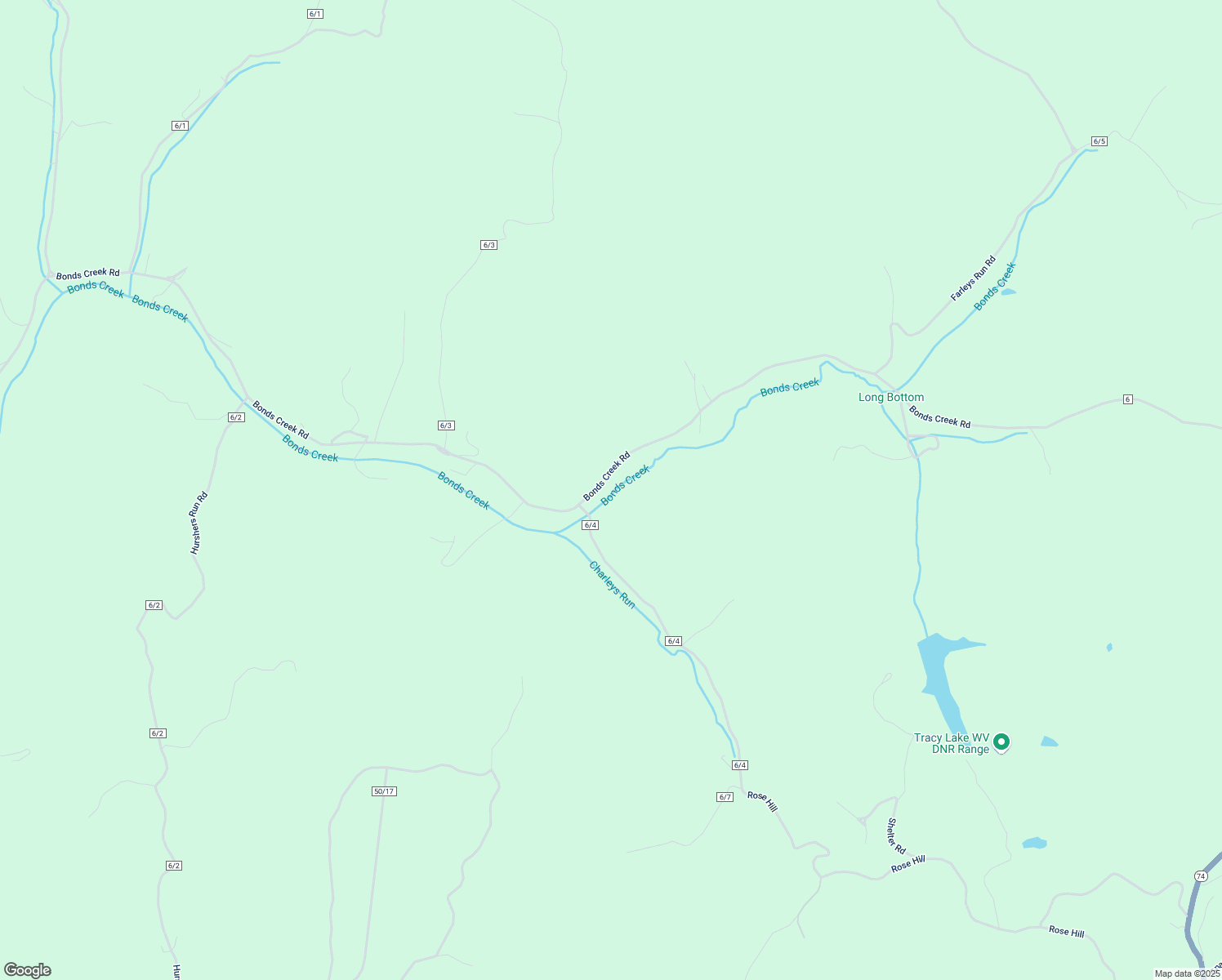 map of restaurants, bars, coffee shops, grocery stores, and more near 1978 Bonds Creek Road in Pennsboro
