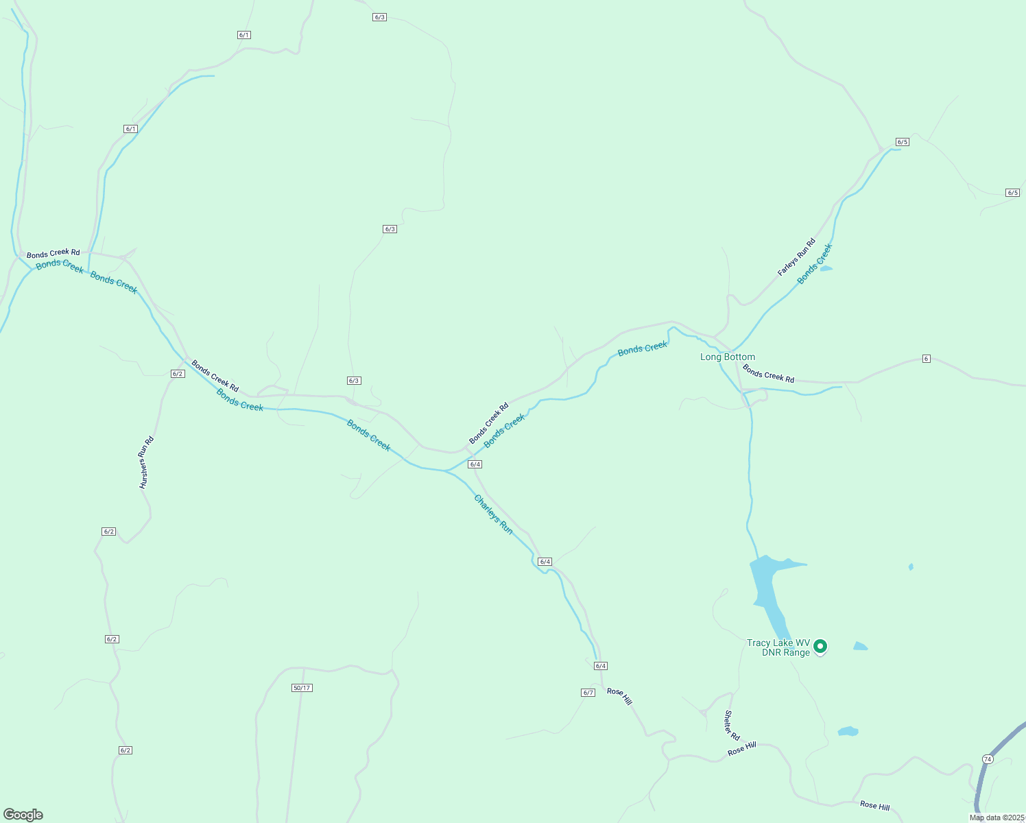 map of restaurants, bars, coffee shops, grocery stores, and more near 1978 Bonds Creek Road in Pennsboro