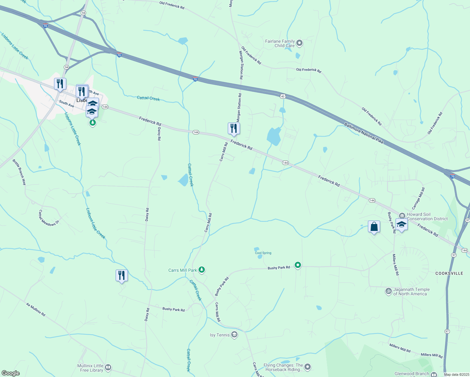 15429 Maple Ridge Road, Woodbine MD Walk Score