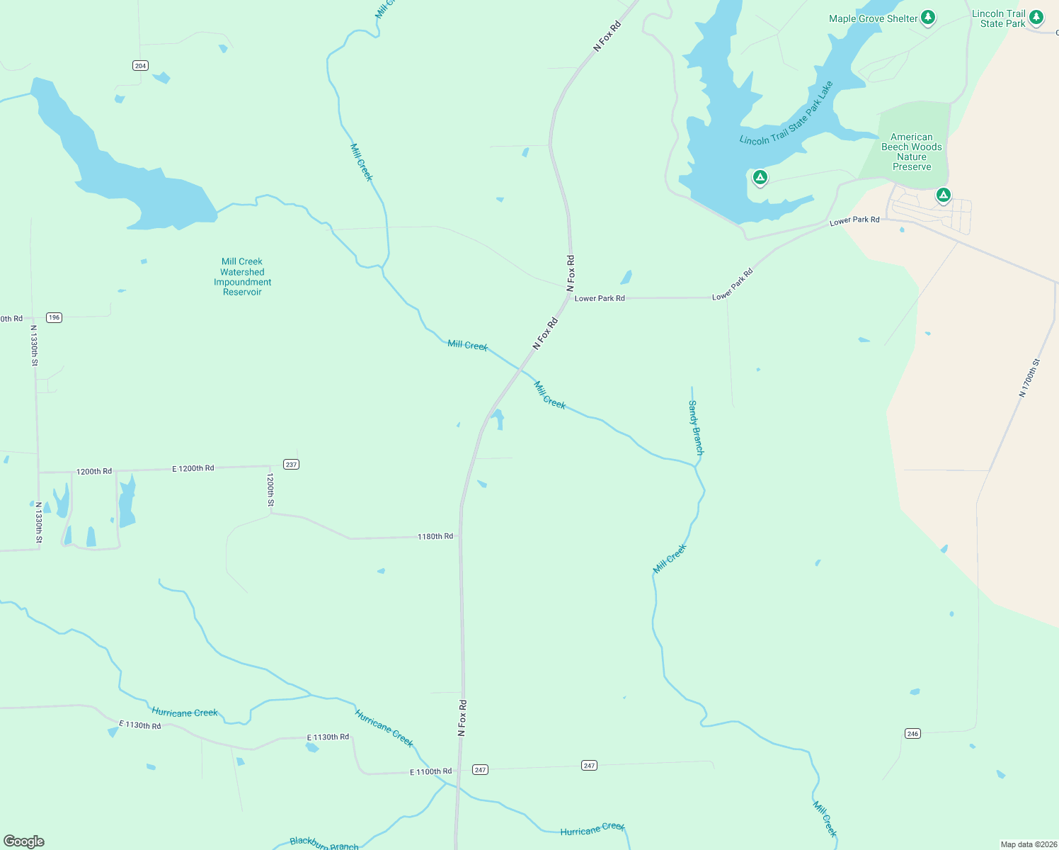 map of restaurants, bars, coffee shops, grocery stores, and more near 12146-12398 Co Road 1460 East in Marshall