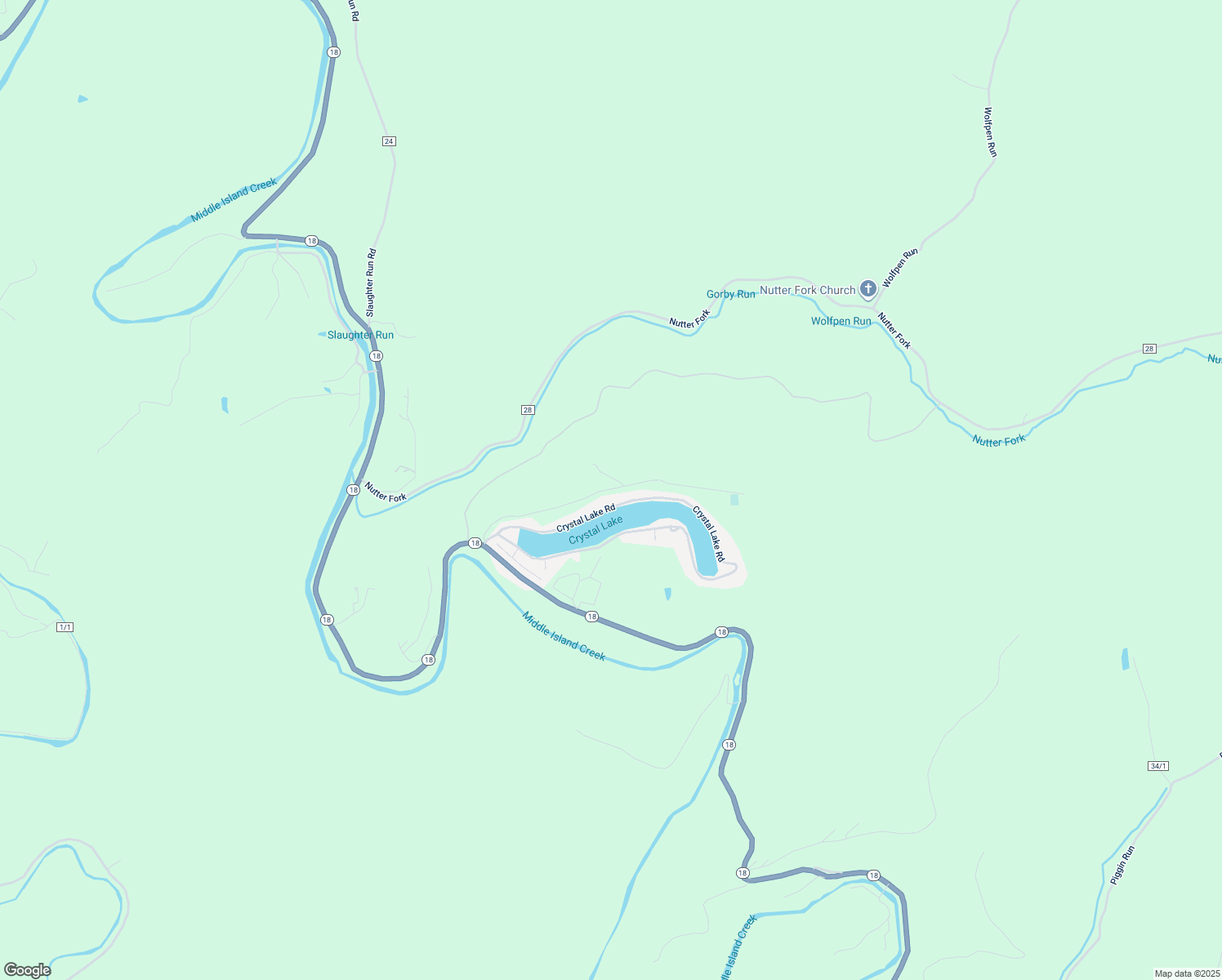 map of restaurants, bars, coffee shops, grocery stores, and more near Strickling Dr in West Union