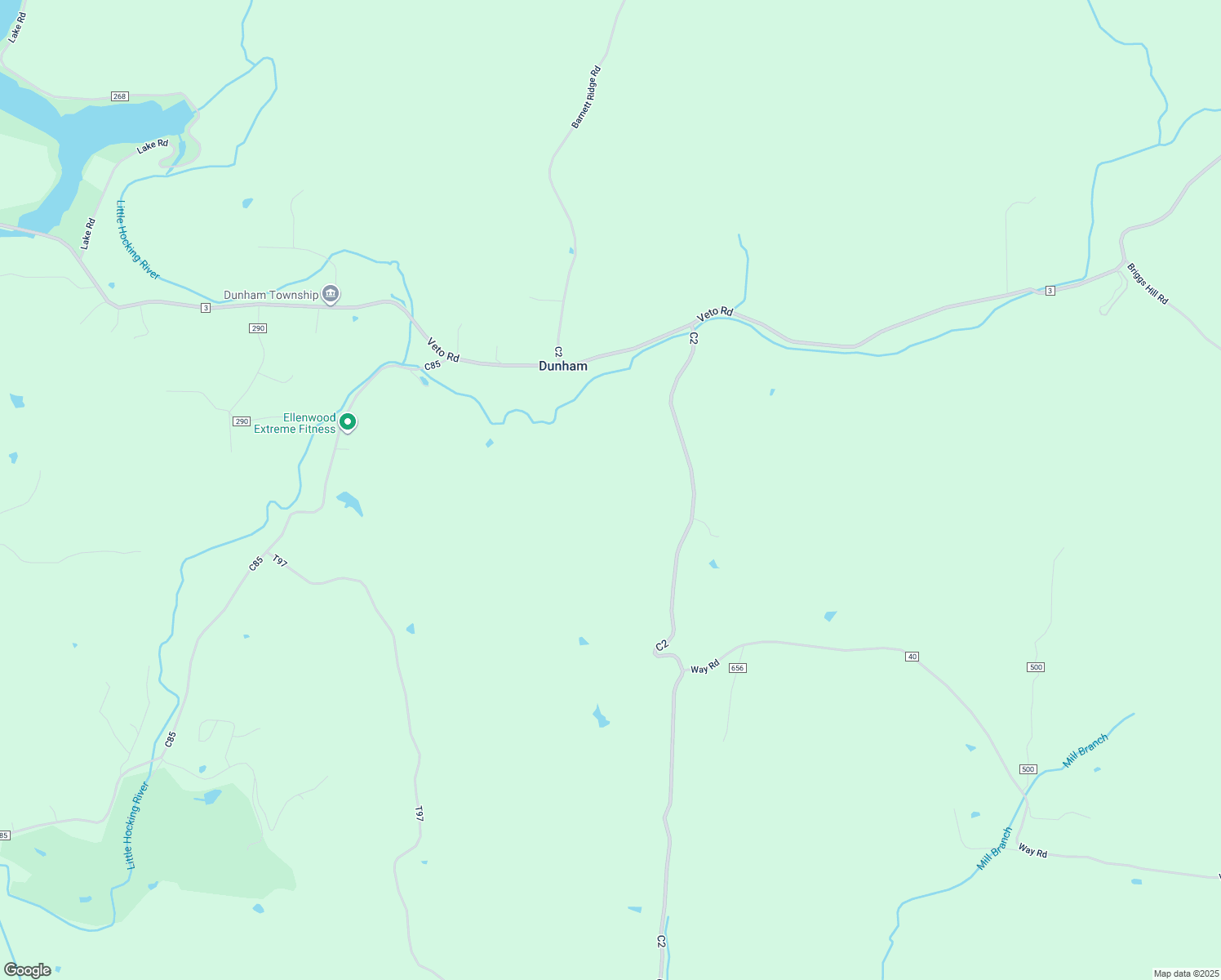map of restaurants, bars, coffee shops, grocery stores, and more near in Belpre