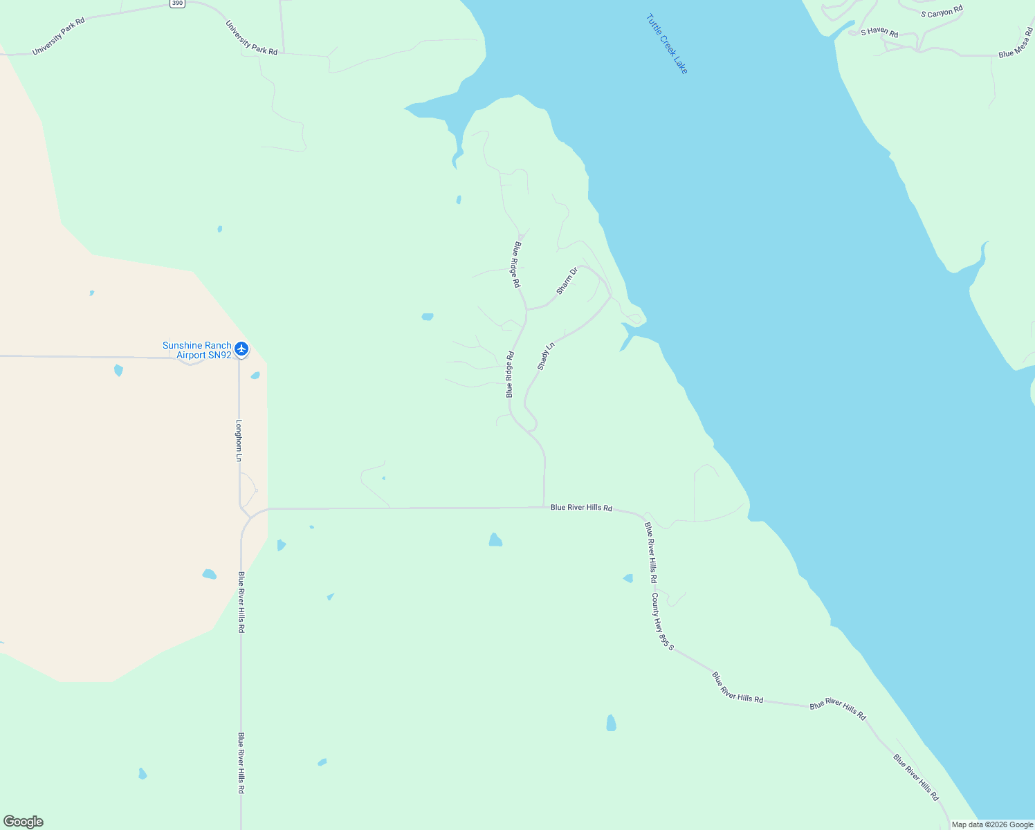 map of restaurants, bars, coffee shops, grocery stores, and more near 9000 Blue Ridge Road in Manhattan