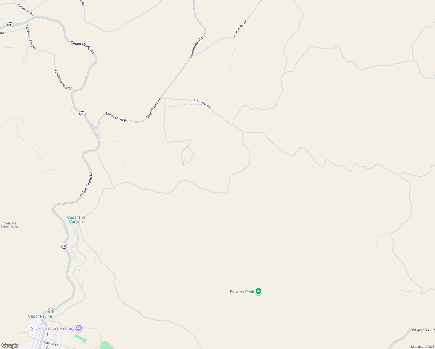 map of restaurants, bars, coffee shops, grocery stores, and more near in Virginia City